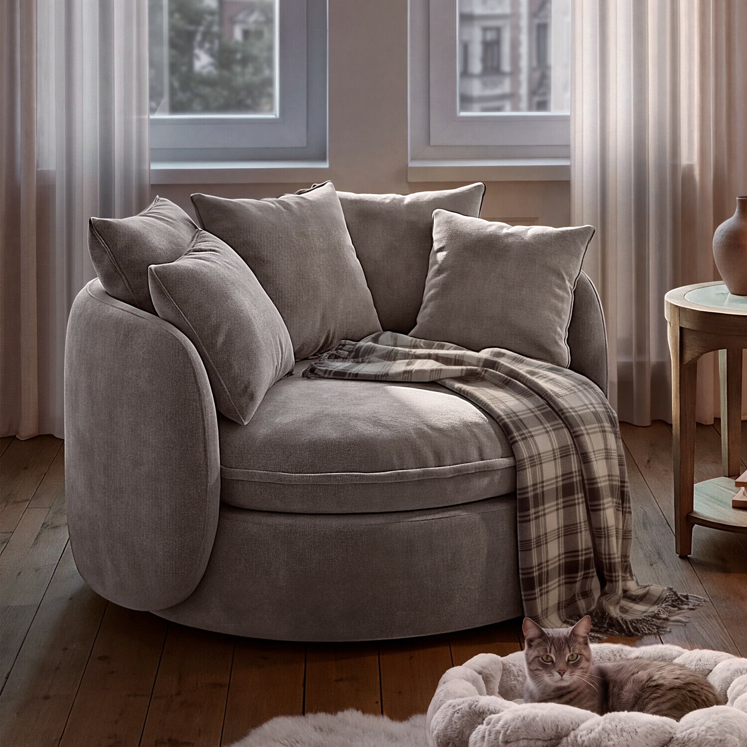 Draaifauteuil Parkford