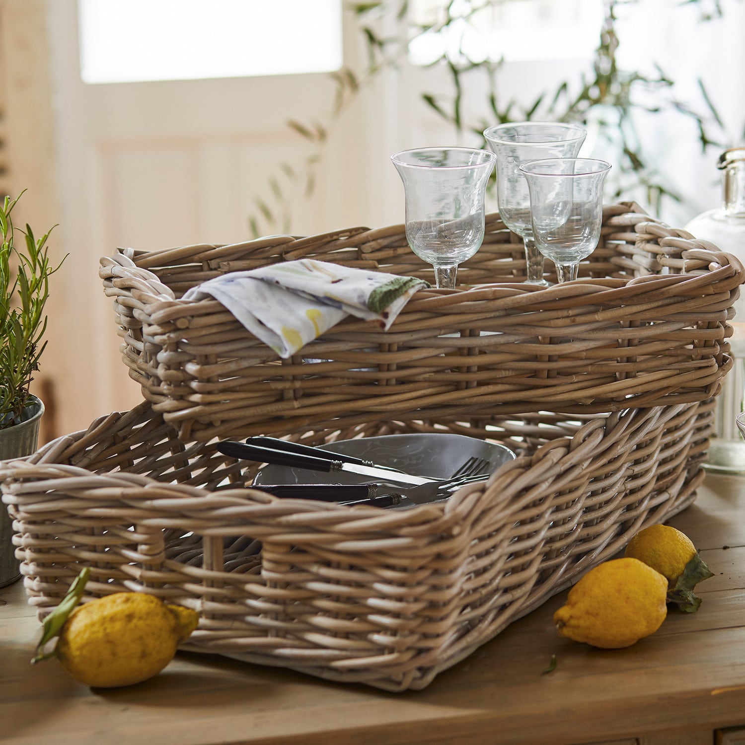 Mand, set van 2 Lotta