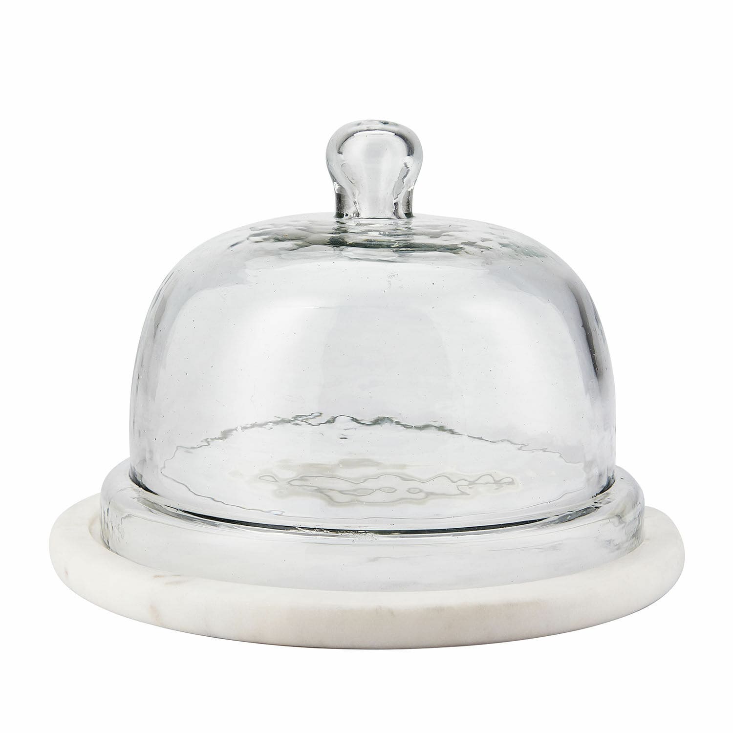 Glazen stolp met bord Barnsdale