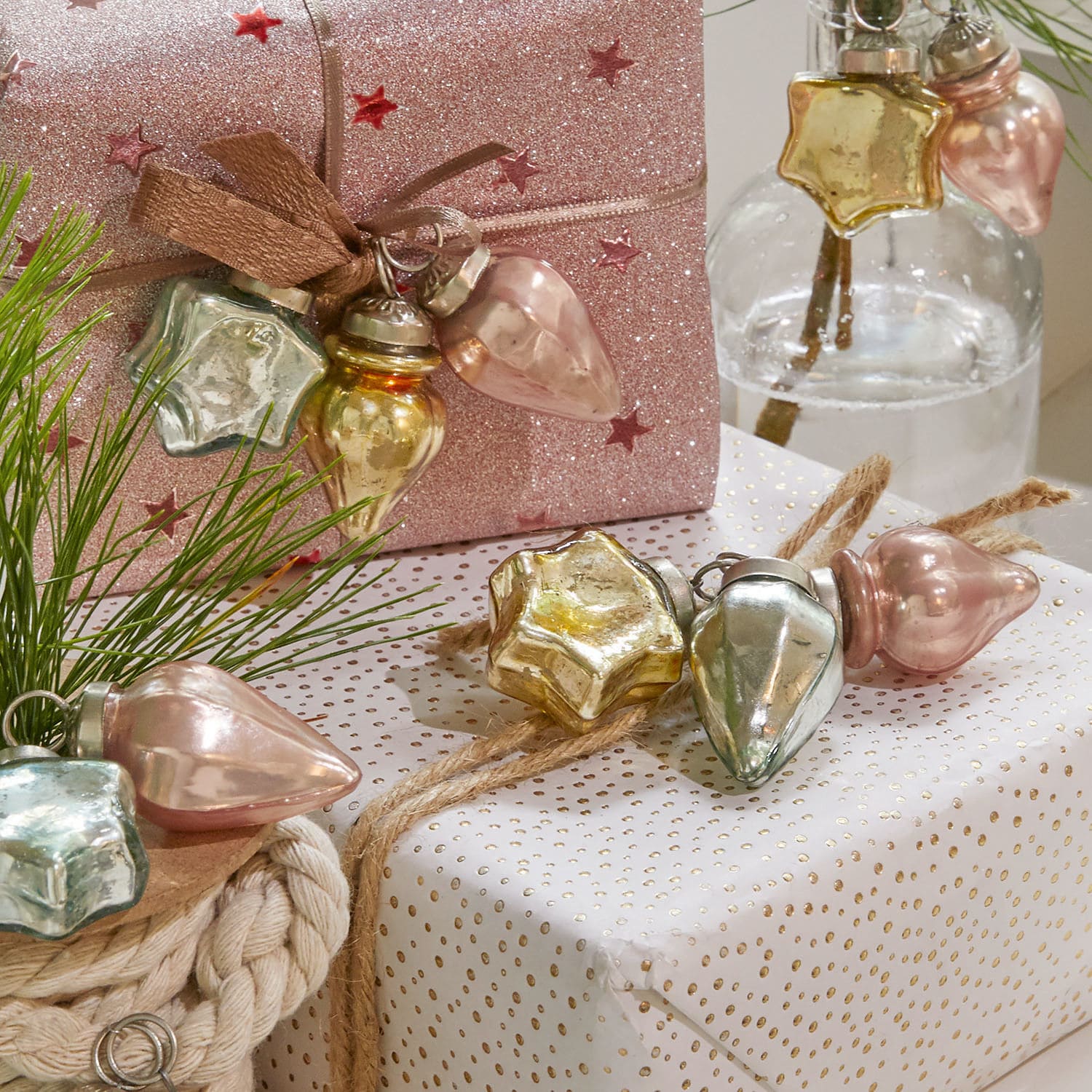 Kerstversiering set van 12 Courbevoie
