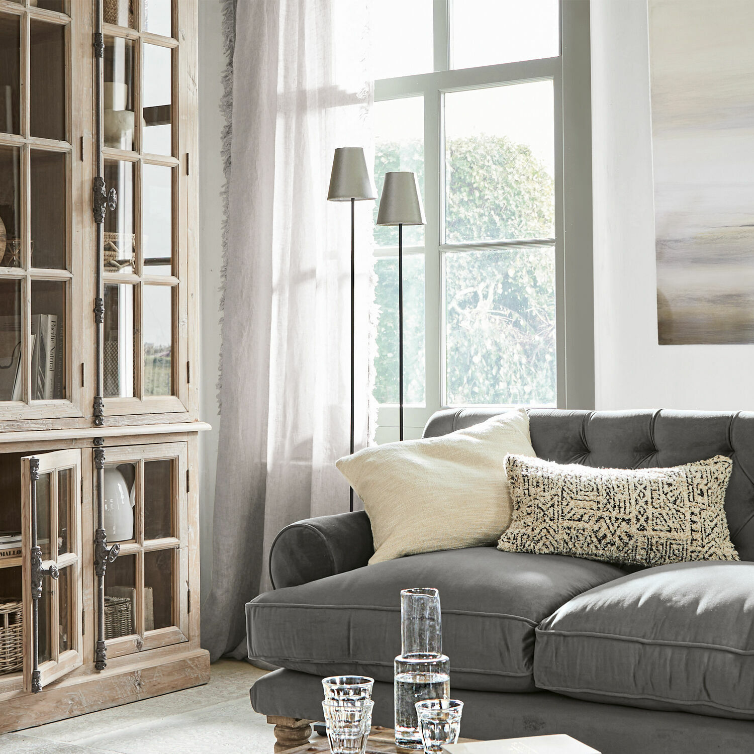 Staande lamp set van 2 Tacoma