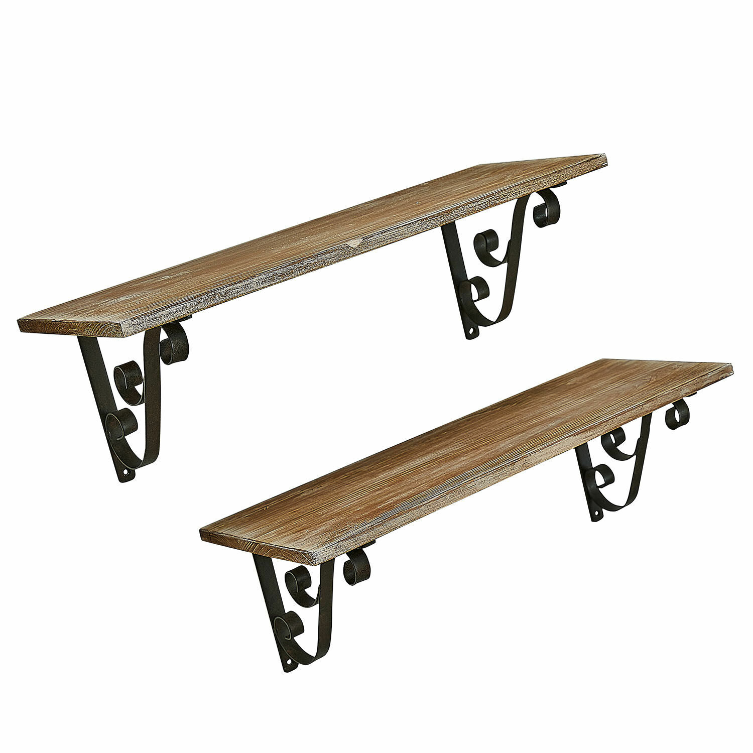 Wandplank set van 2 Dravile