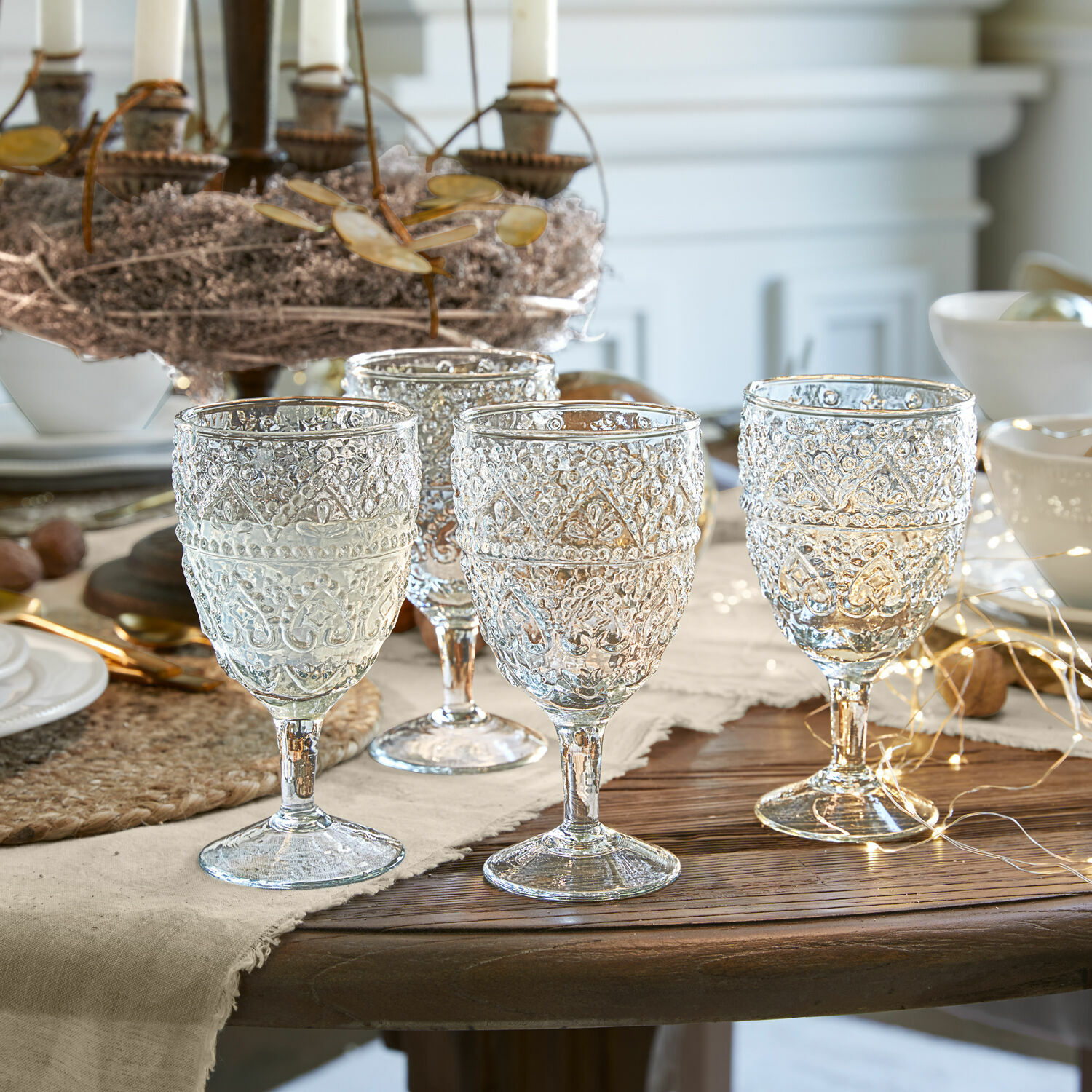 Glas set van 4 Ivrecourt