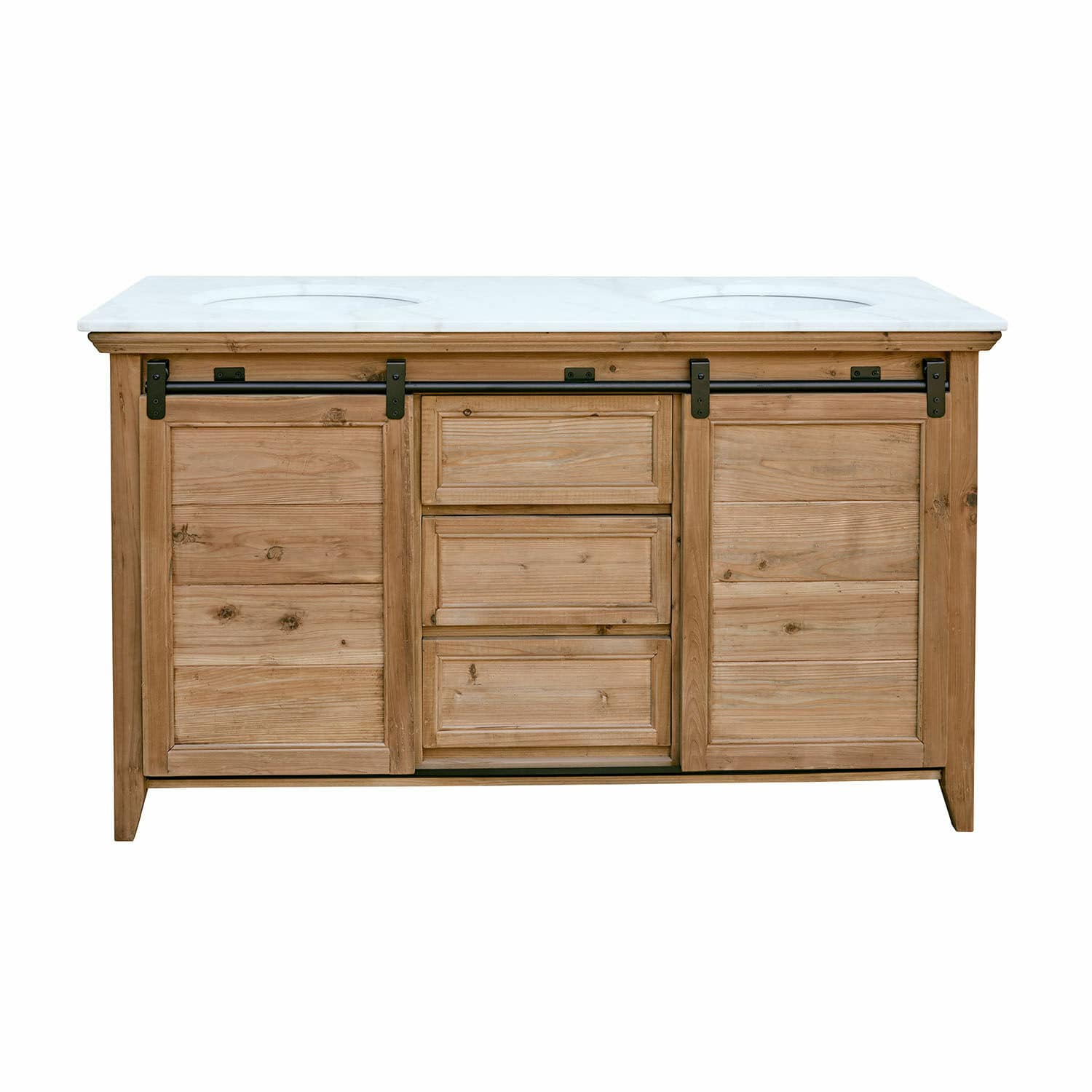 Dubbele wastafel Montcourt