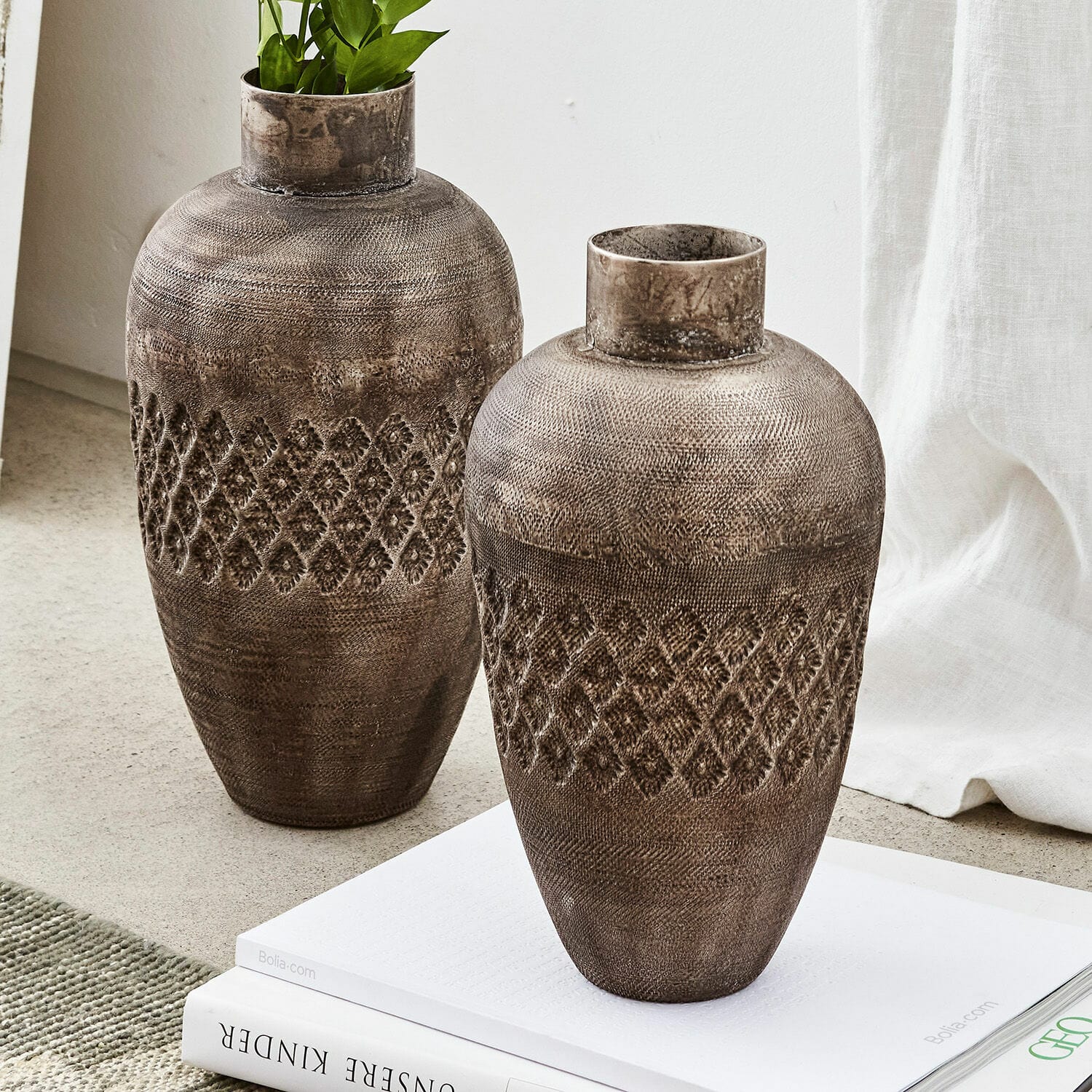 Vaas set van 2 Mattis