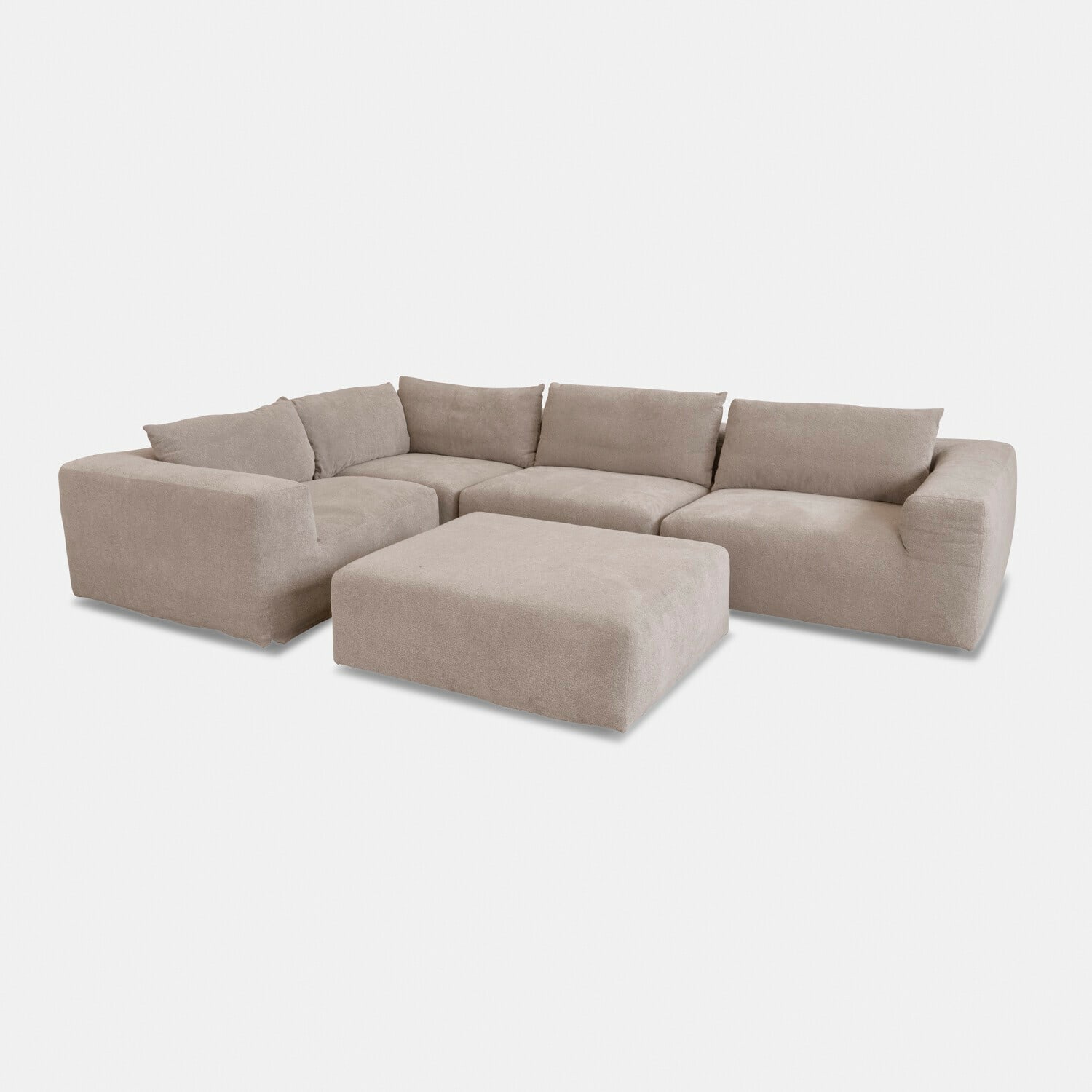 Modulaire bank met hocker Northcombe
