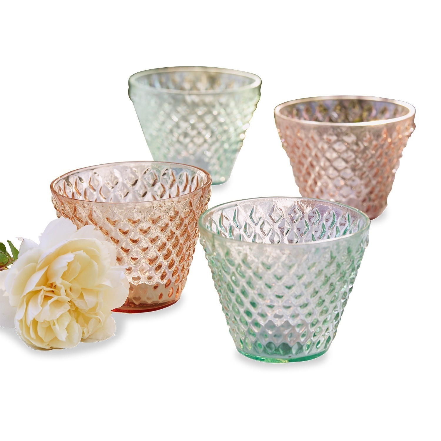 Windlicht set van 4 Celma