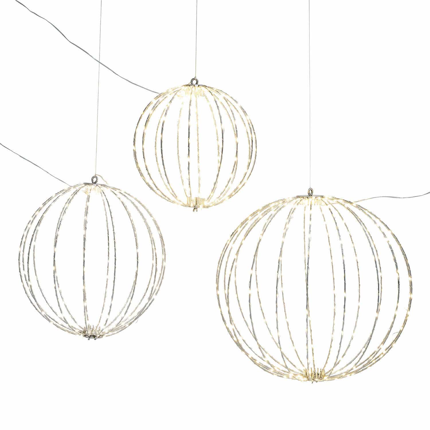 Ledlichtbol set van 3 Brilliante