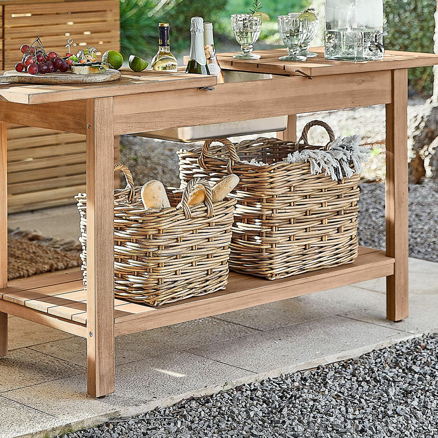 Mand set van 2 Solangeais