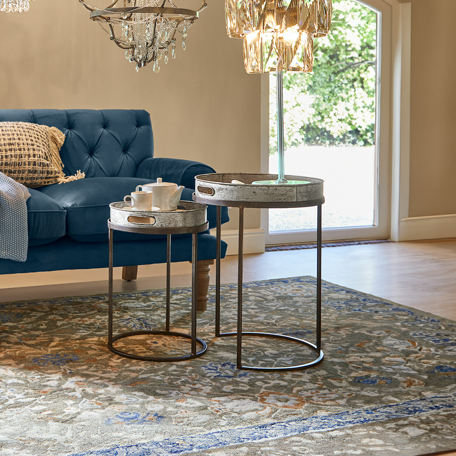 Bijzettafeltje set van 2 Saint Mark