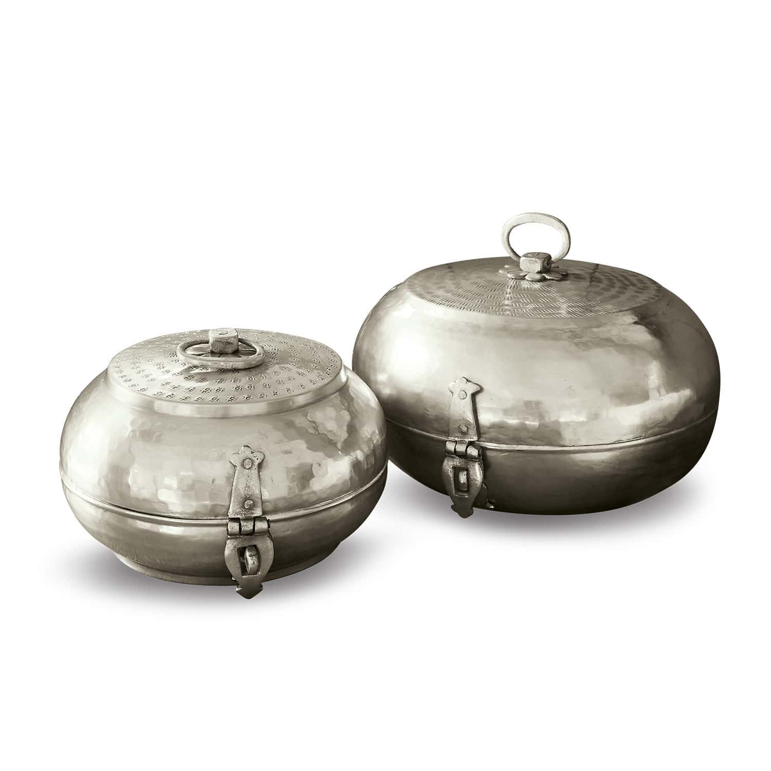 Blik set van 2 Orient