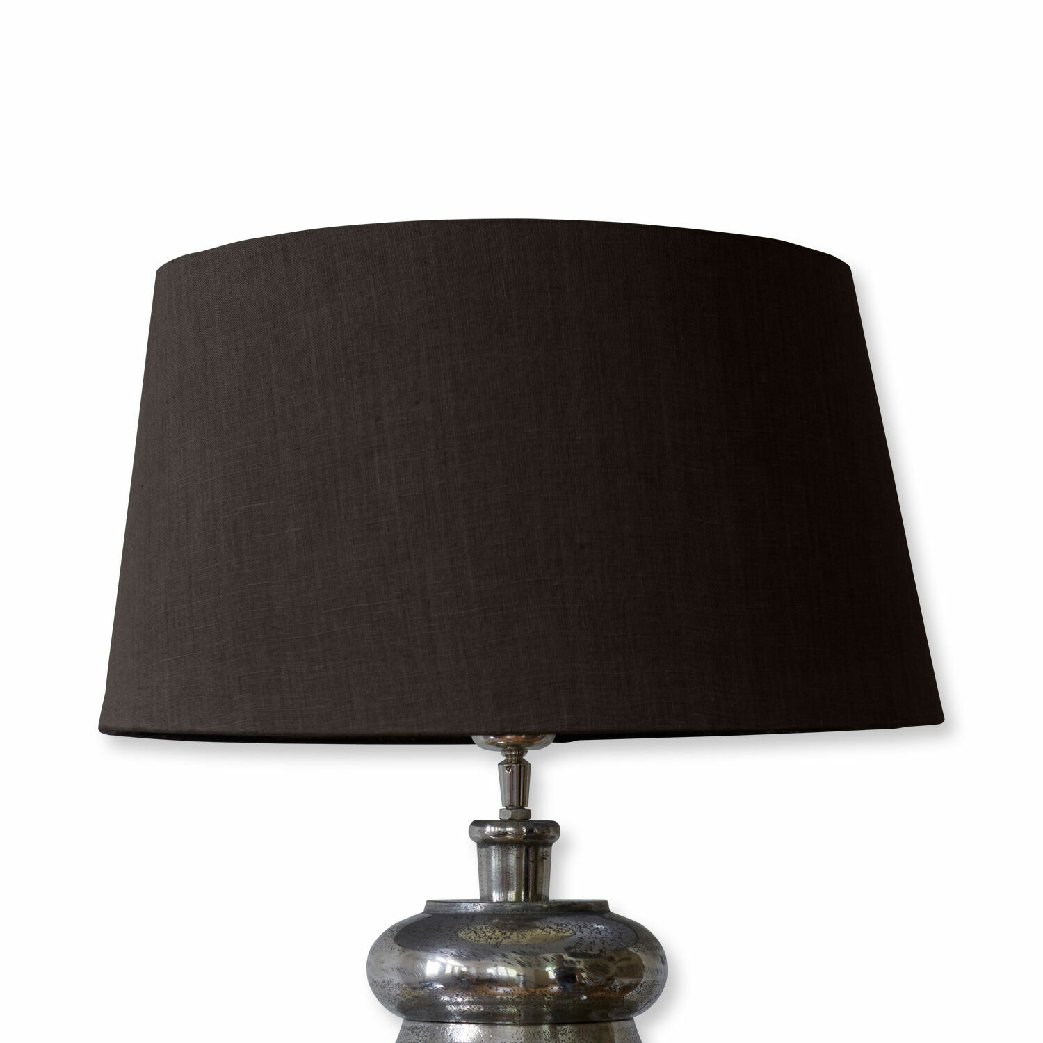 zwart Zwarte stoffen lampenkap Boffas, modern design voor binnenverlichting