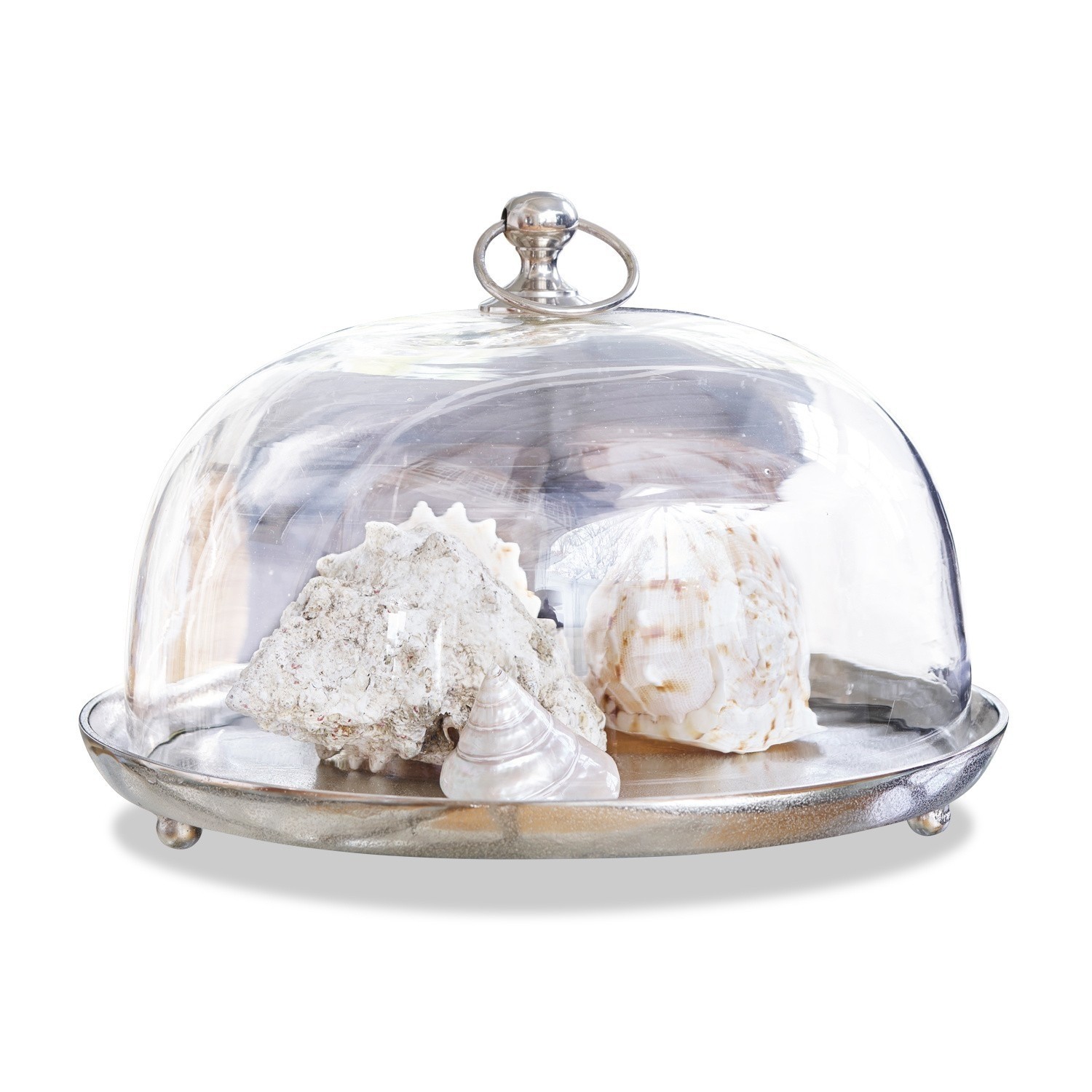 Glazen stolp met plateau Voilá