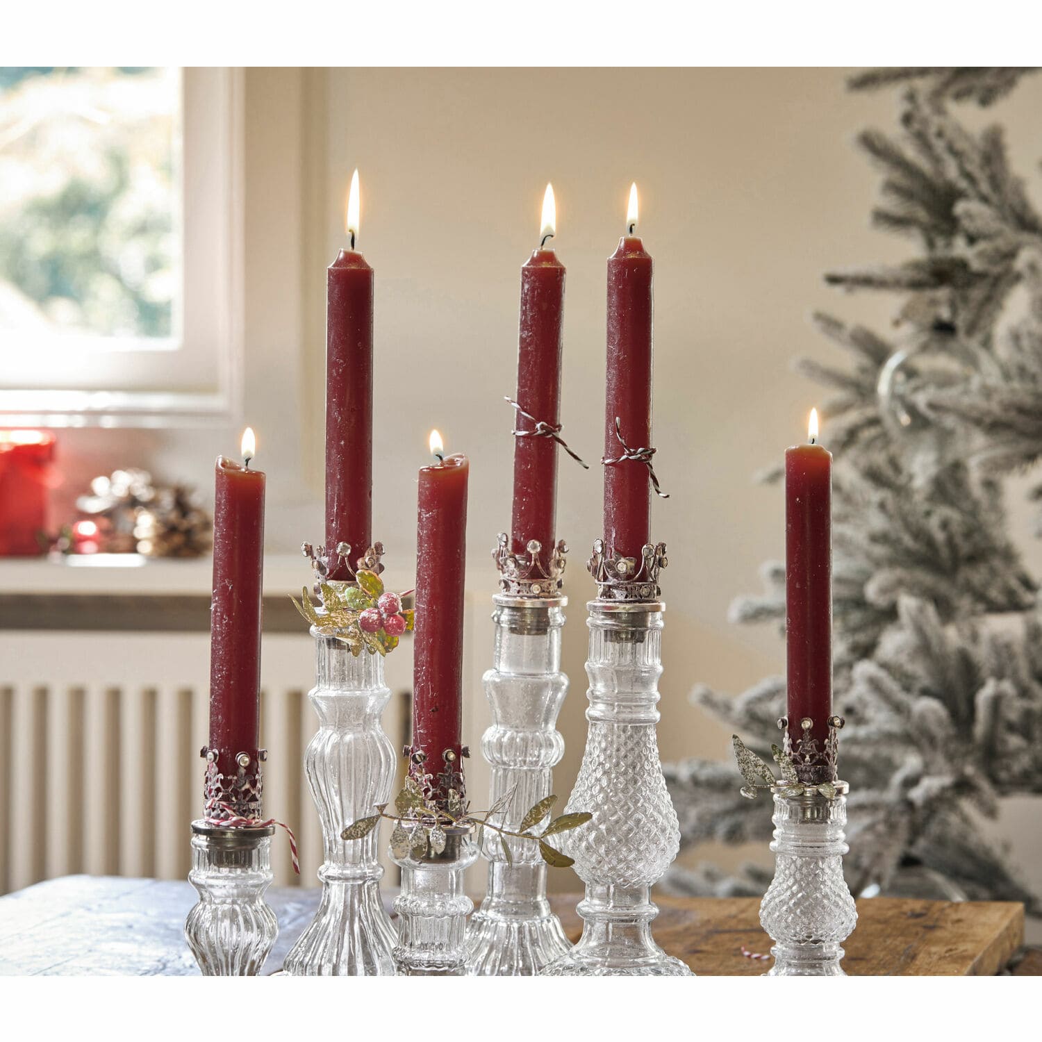 Kaars set van 12 Bauceau
