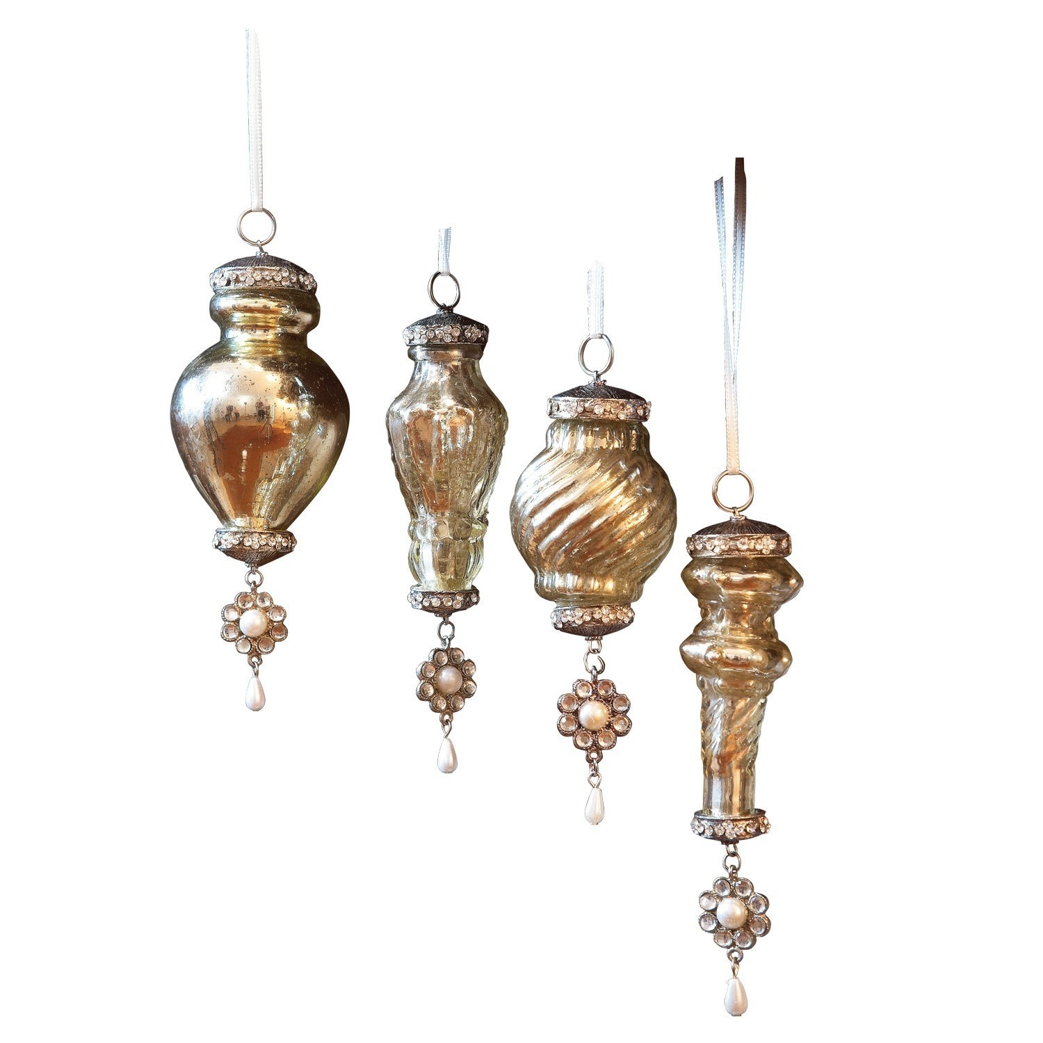 Kerstversiering set van 4 Larme