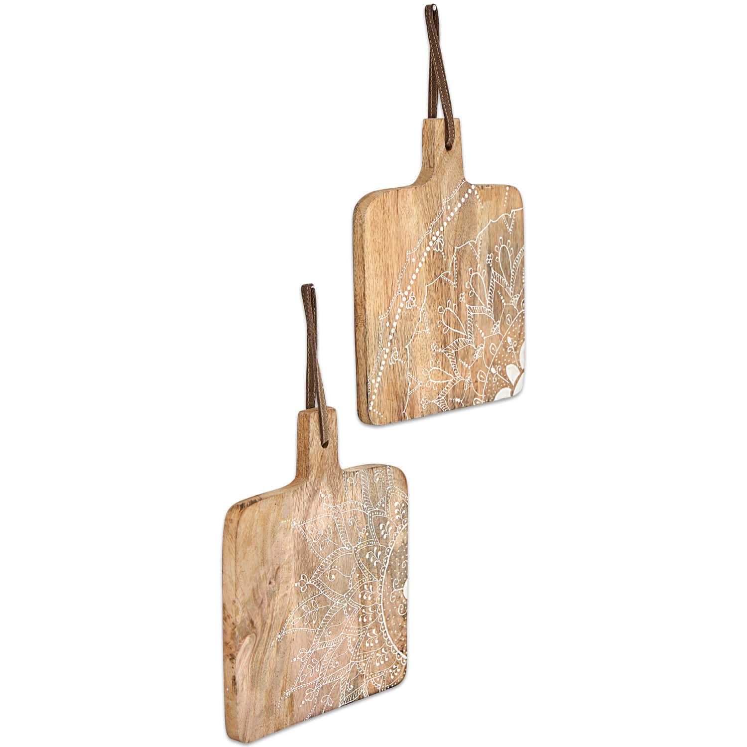 Decoratiebord set van 2 Mandala