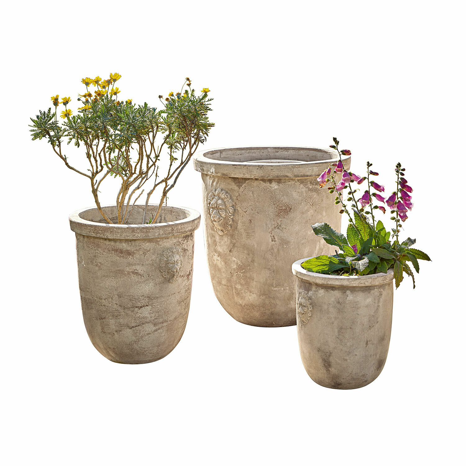 Sierpot set van 3 Autigny
