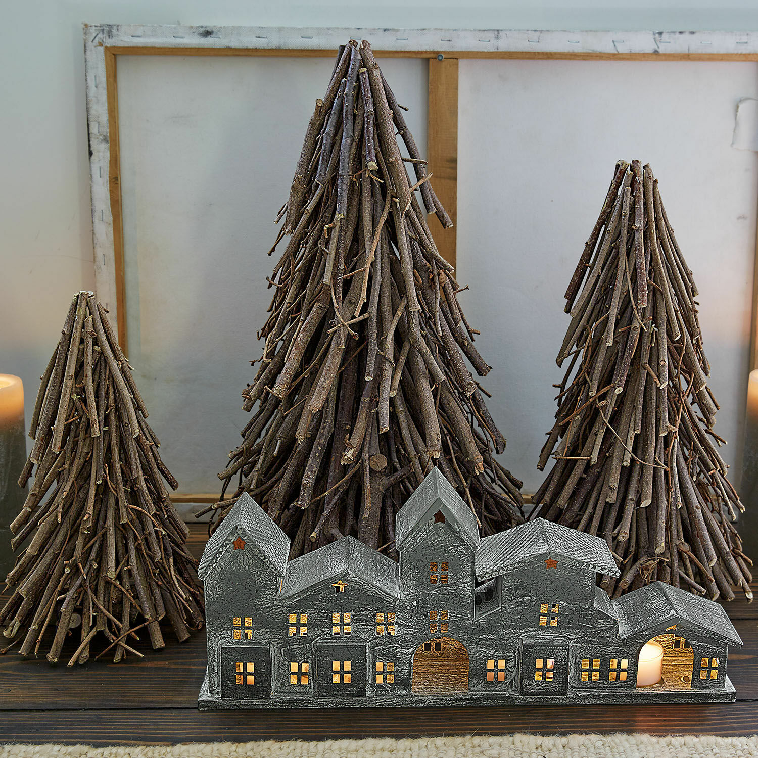 Sierboom set van 3 Orilev