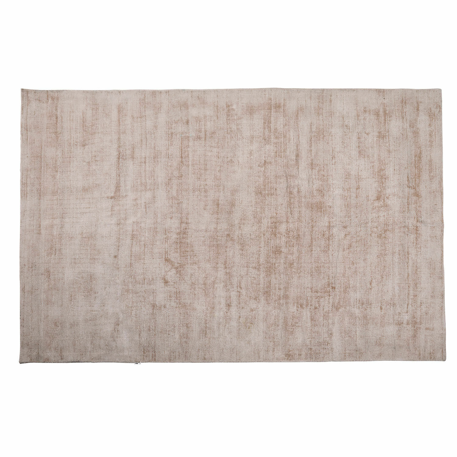Vloerkleed Mariselle Beige vloerkleed van zacht materiaal met fijne structuur, geschikt voor moderne interieurs