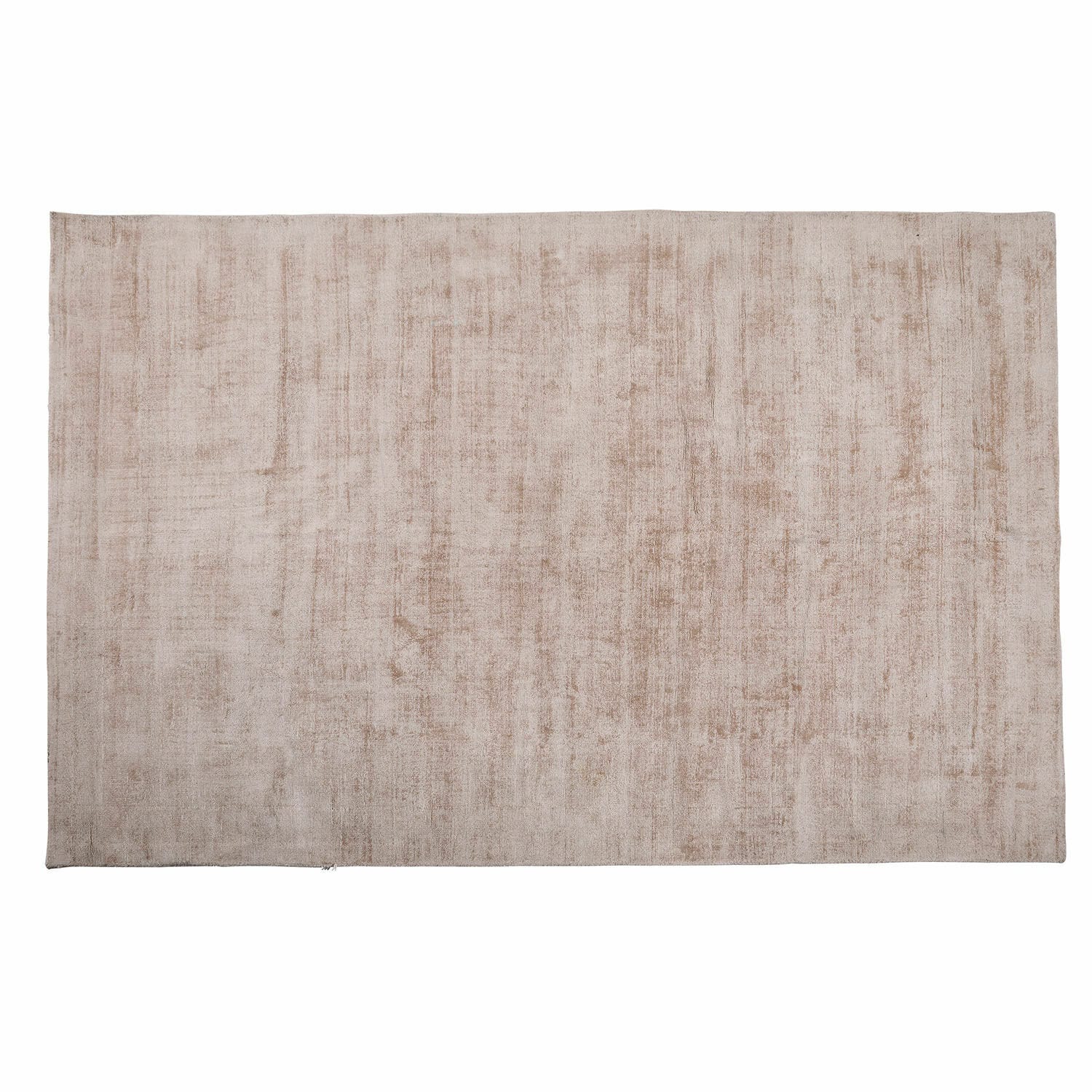 Vloerkleed Mariselle Beige vloerkleed van zacht materiaal met fijne structuur, geschikt voor moderne interieurs
