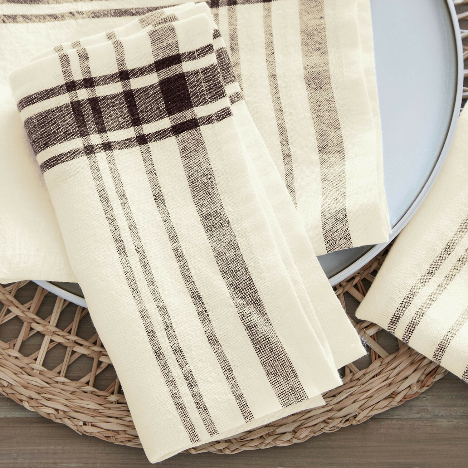 Servet set van 4 Ellory