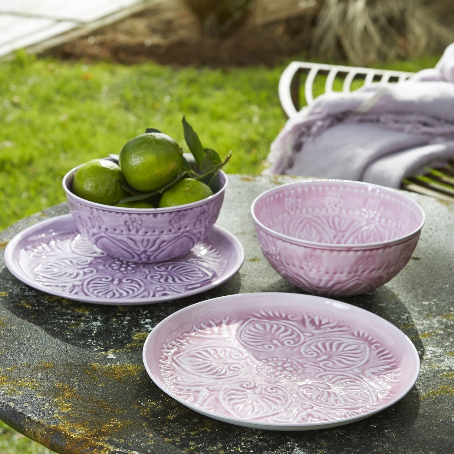 Servies set van 4 Radisa