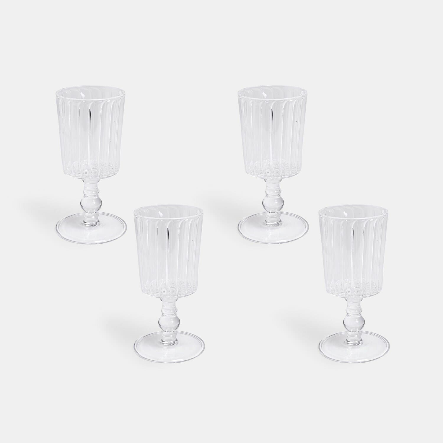 Glas set van 4 Rivoux