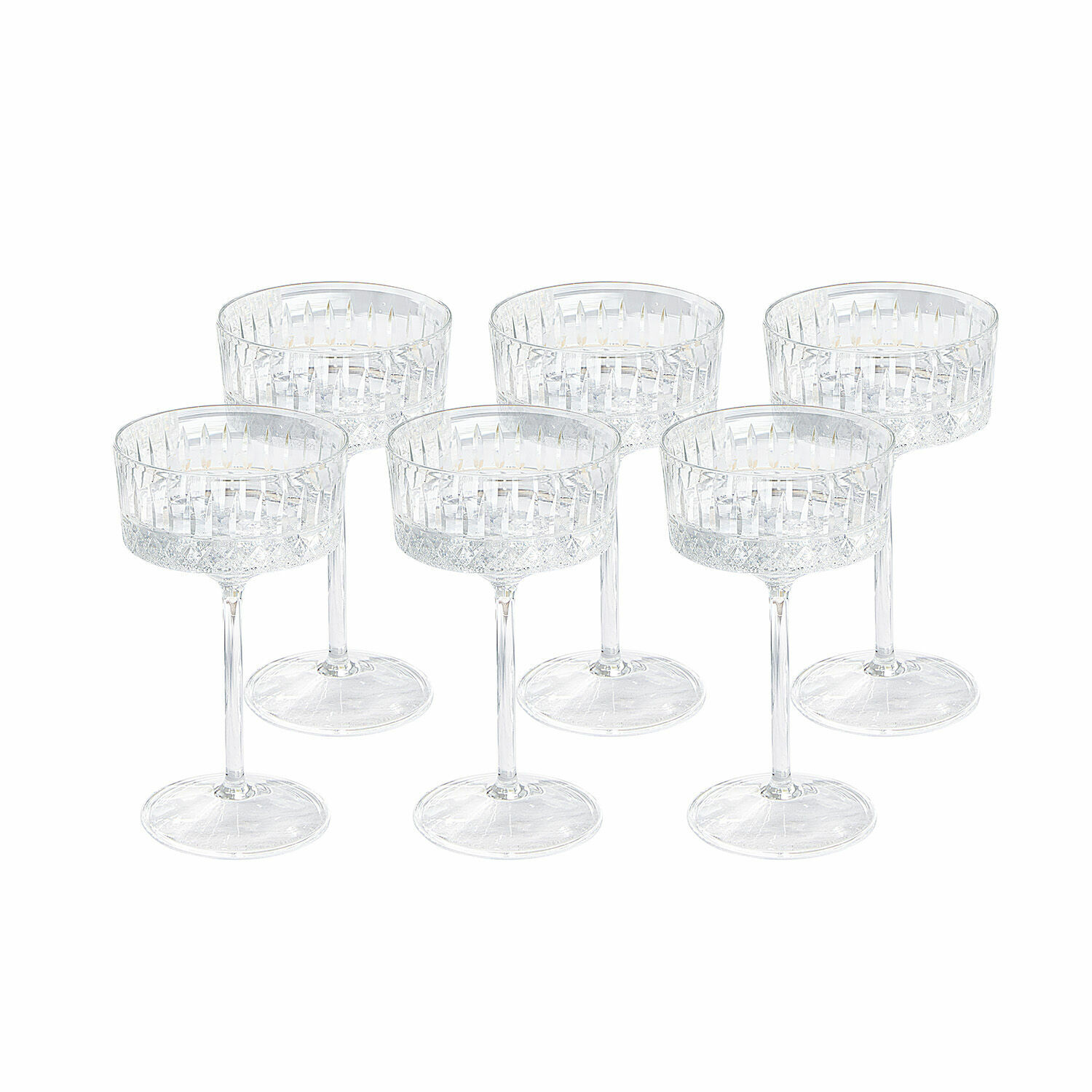 Champagneglas set van 6 Deion