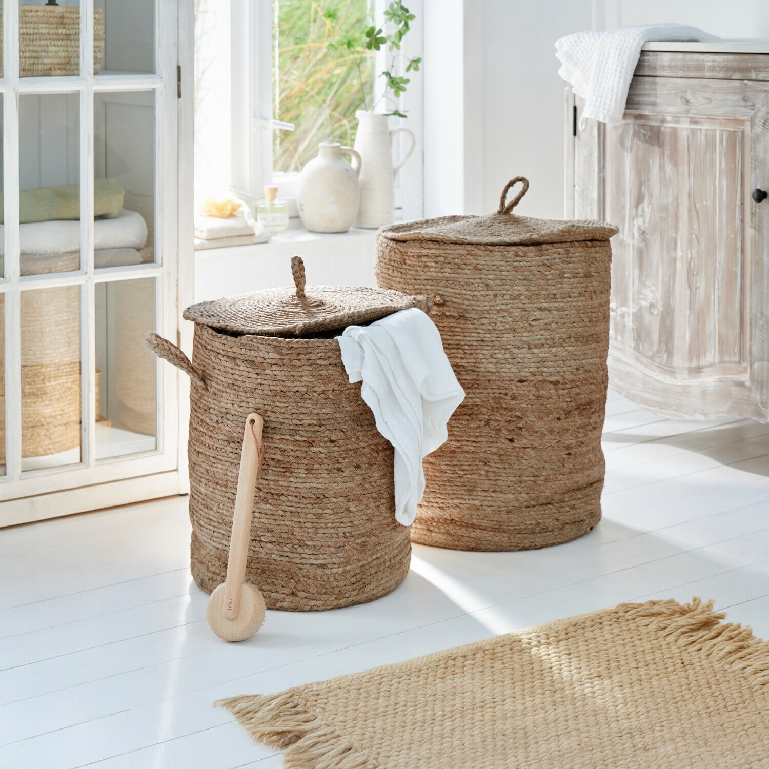 Wasmand set van 2 Kory