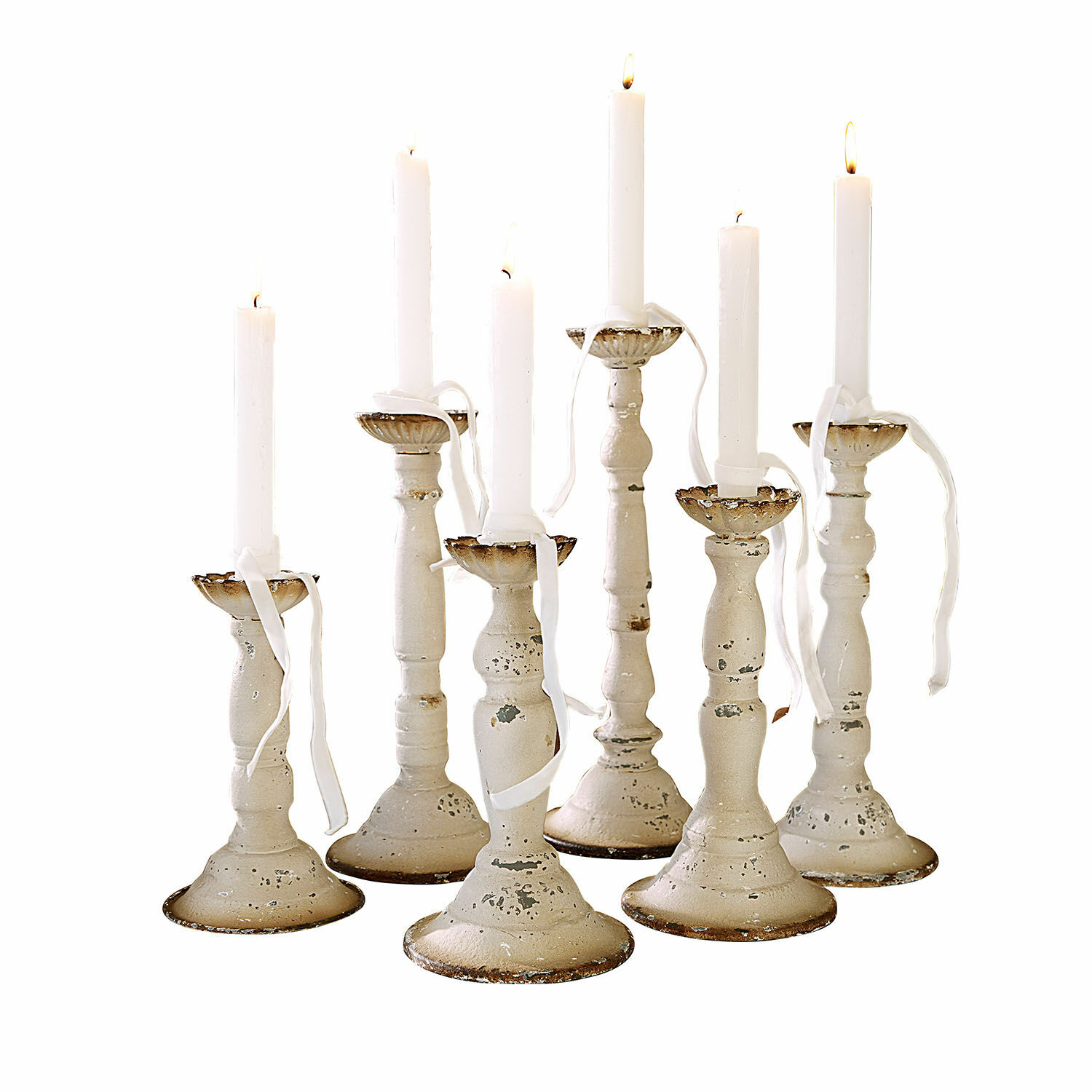 Kandelaar set van 6 Rivondelle