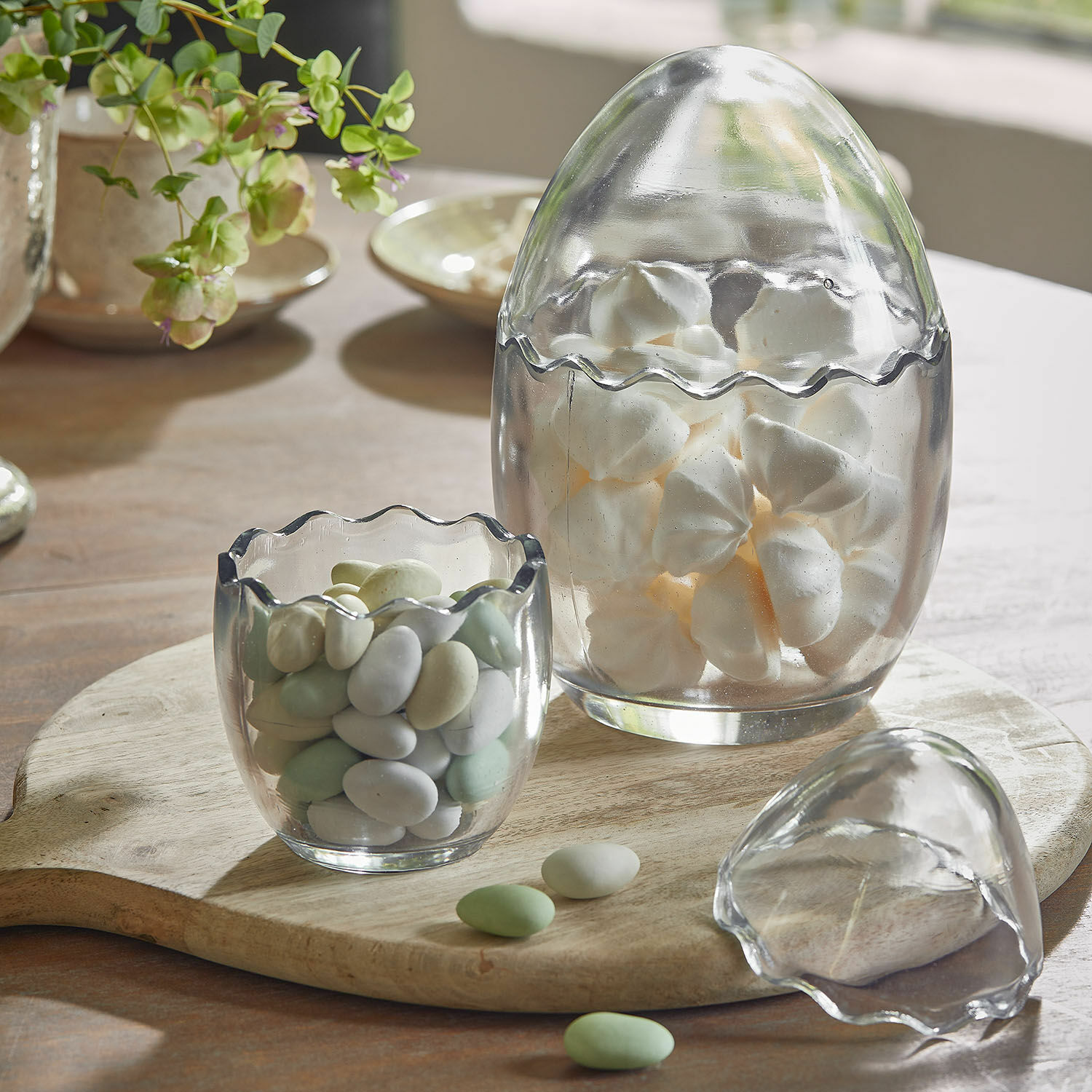 Pot set van 2 Kerblanc