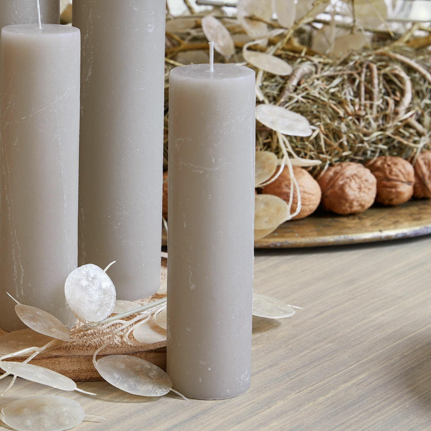 Kaars set van 4 Avinal