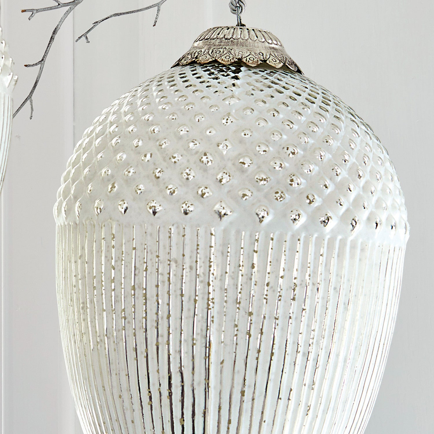 Kerstdecoratie set van 2 Cornailles