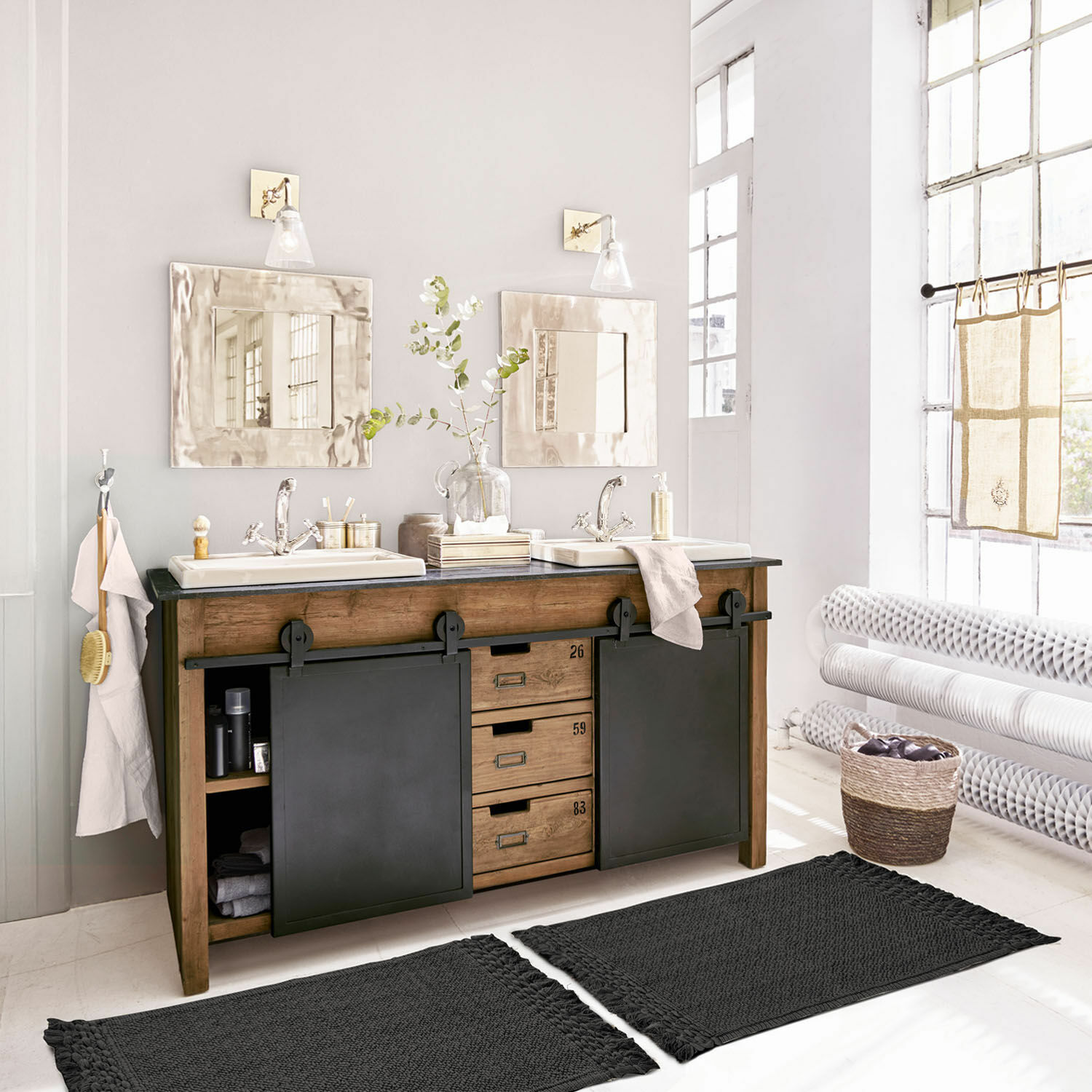 Badmat set van 2 Faelwyn