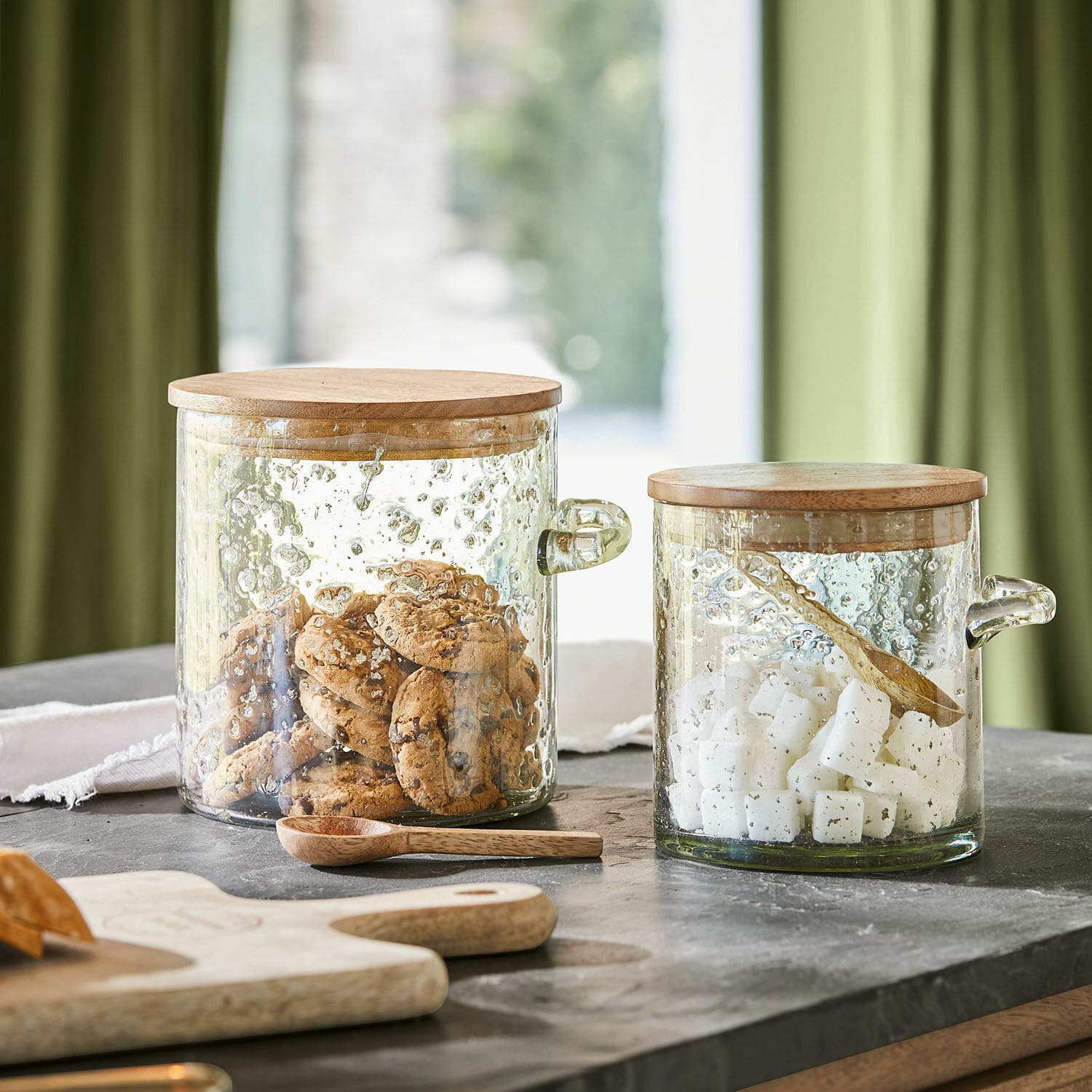 Voorraadpot set van 2 Cerney