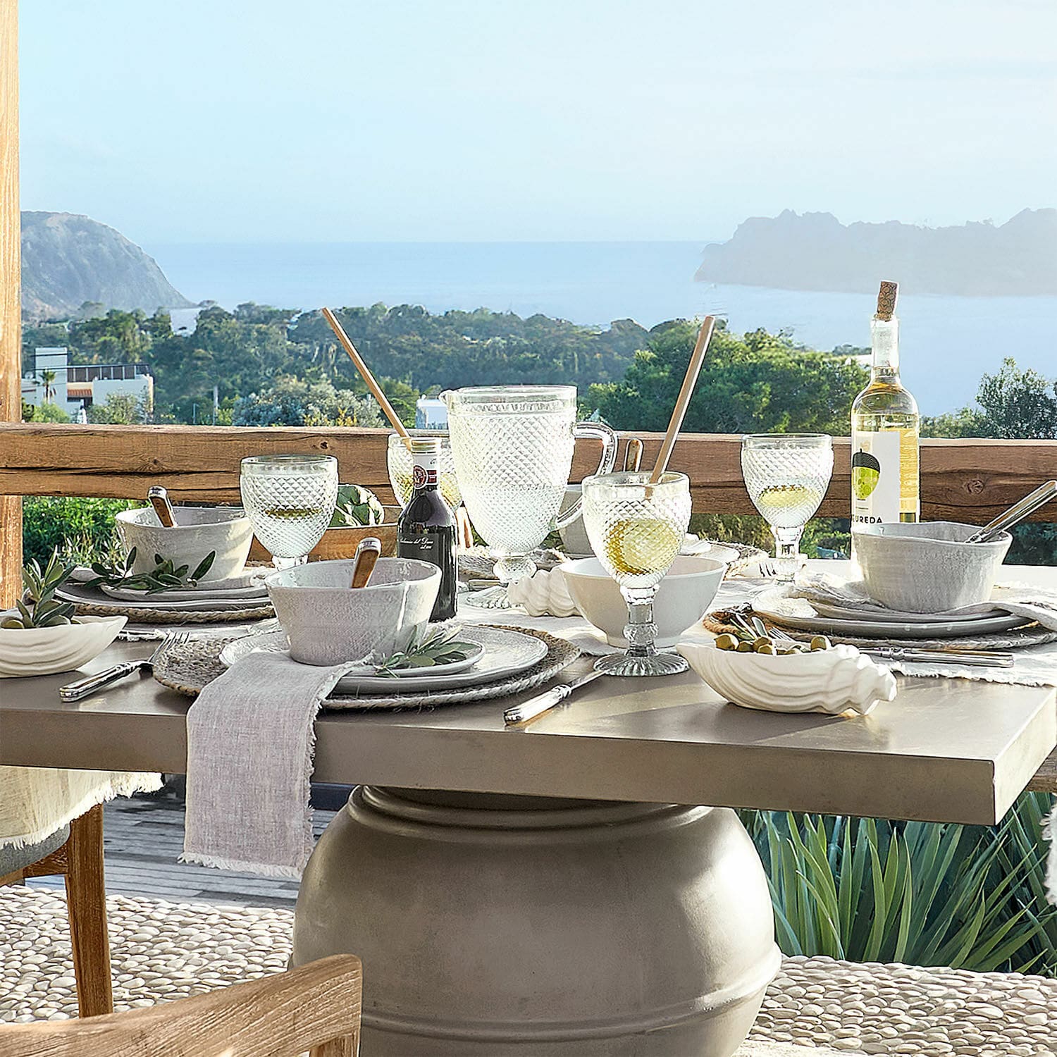 Glas set van 4 Santerre