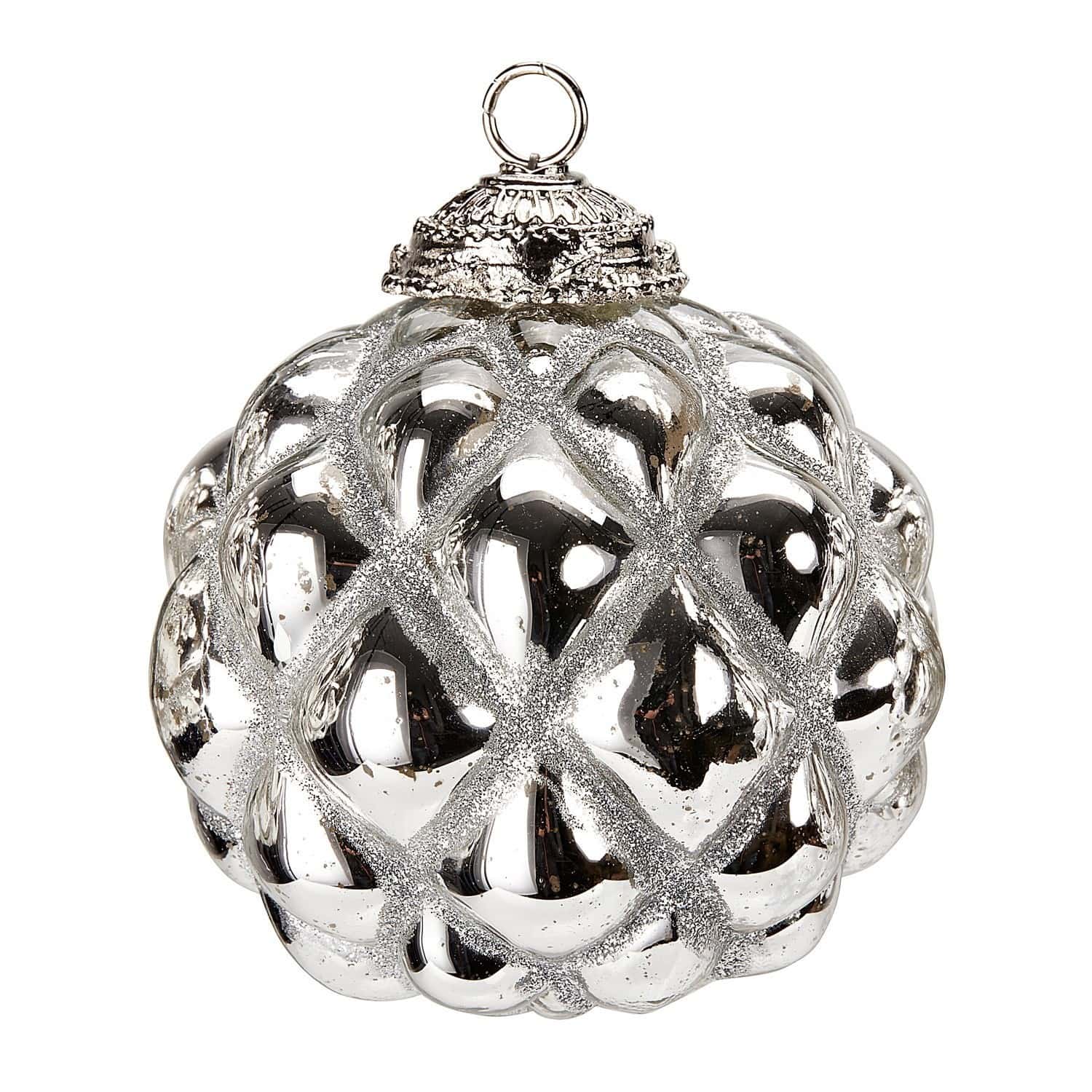 Kerstversiering set van 6 Paillet