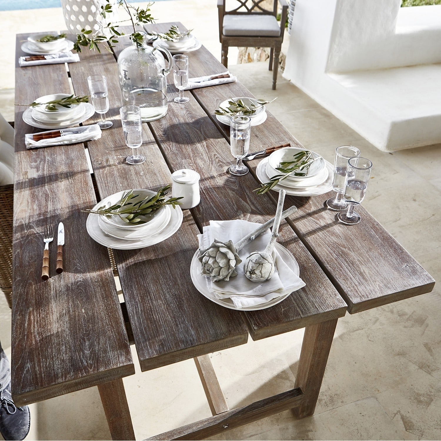 Decoratie artisjok set van 2 Myka