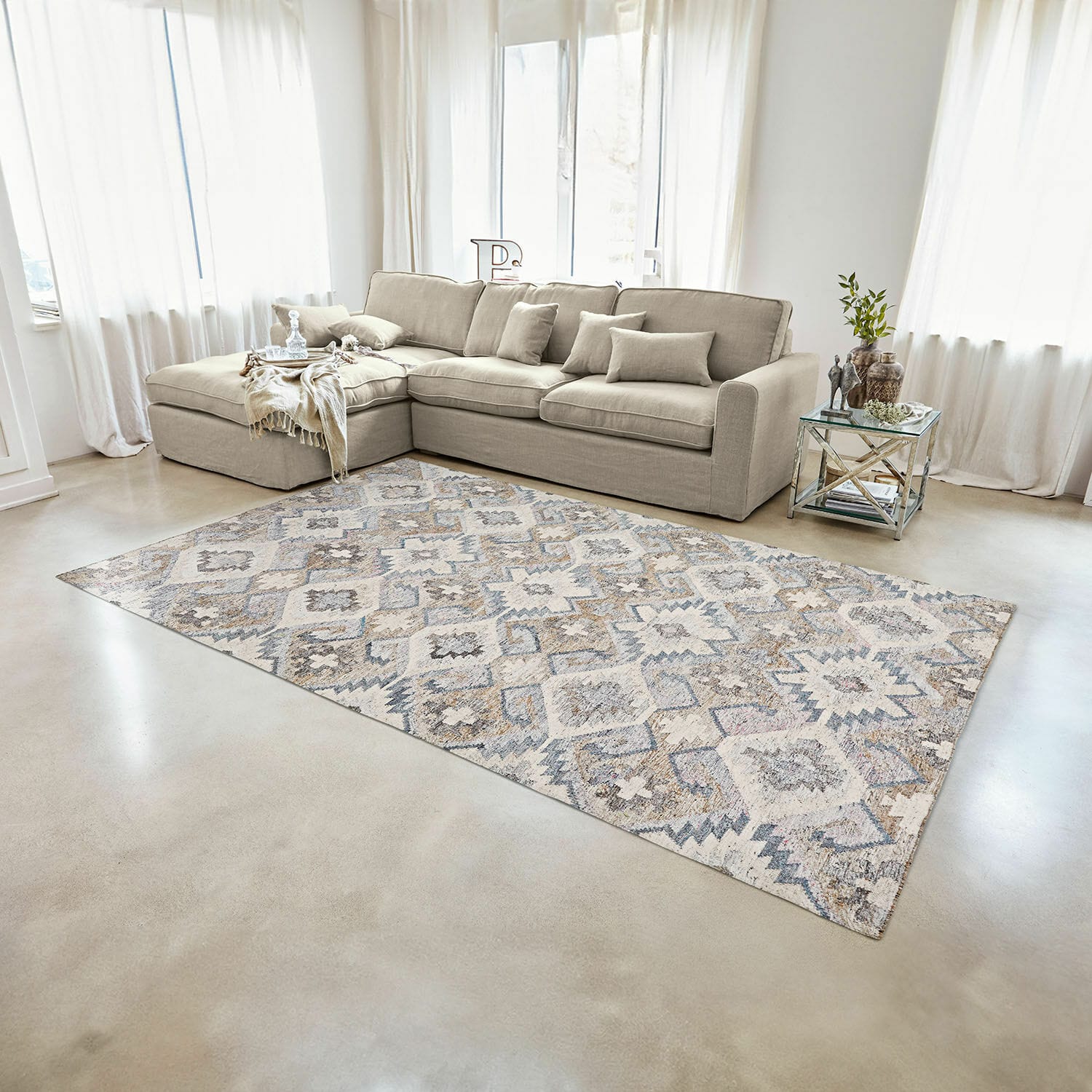 Vloerkleed voor binnen en buiten Mellory