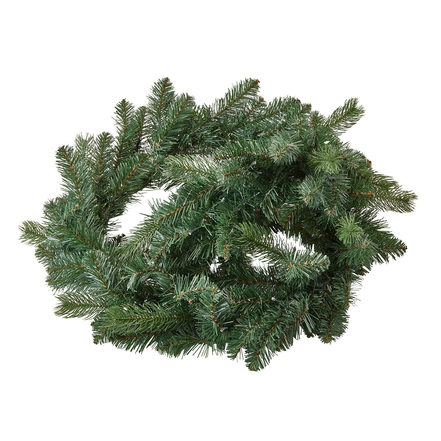 groen Groene LED-guirlande van dennentakken voor kerst- en interieurdecoratie
