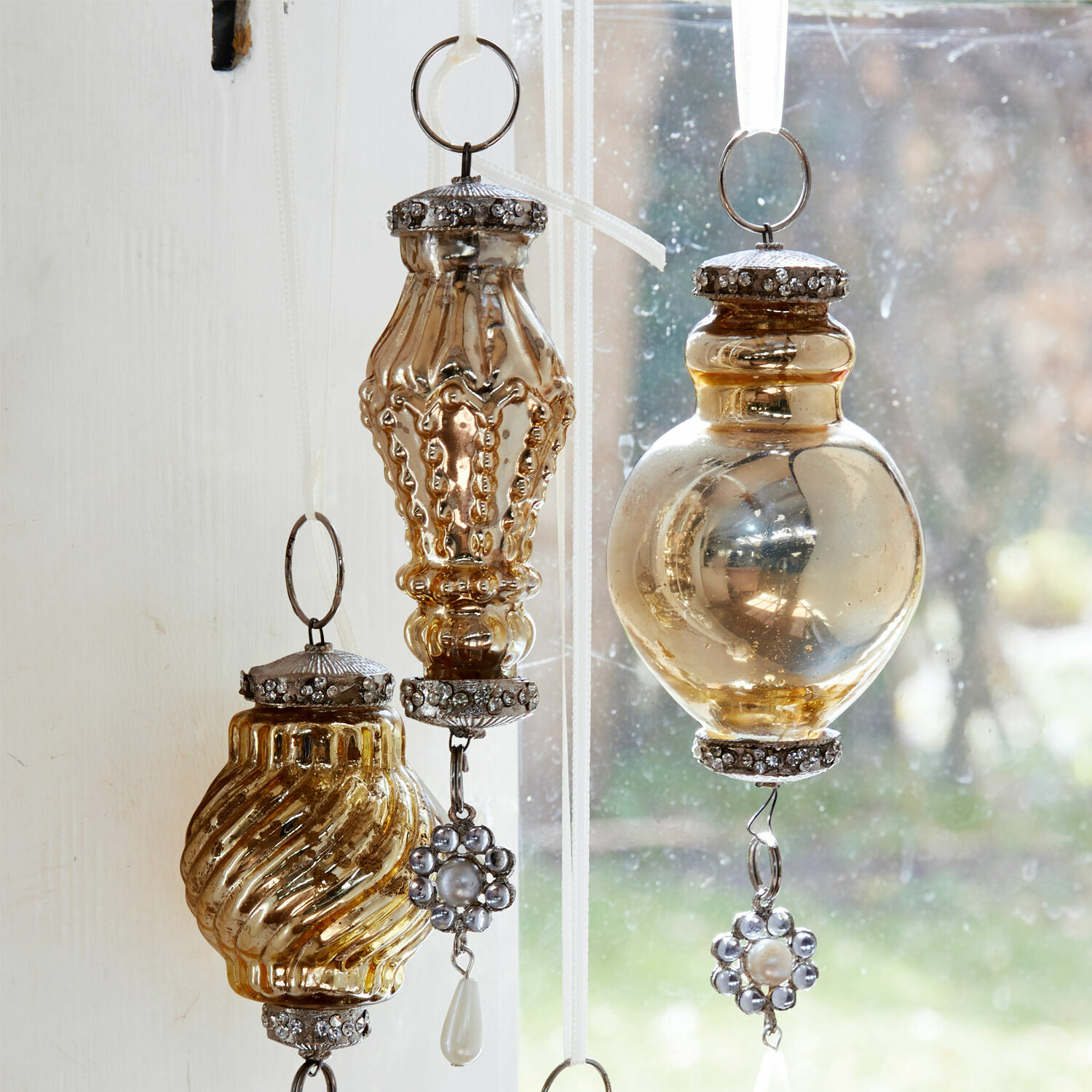 Kerstversiering set van 4 Larme