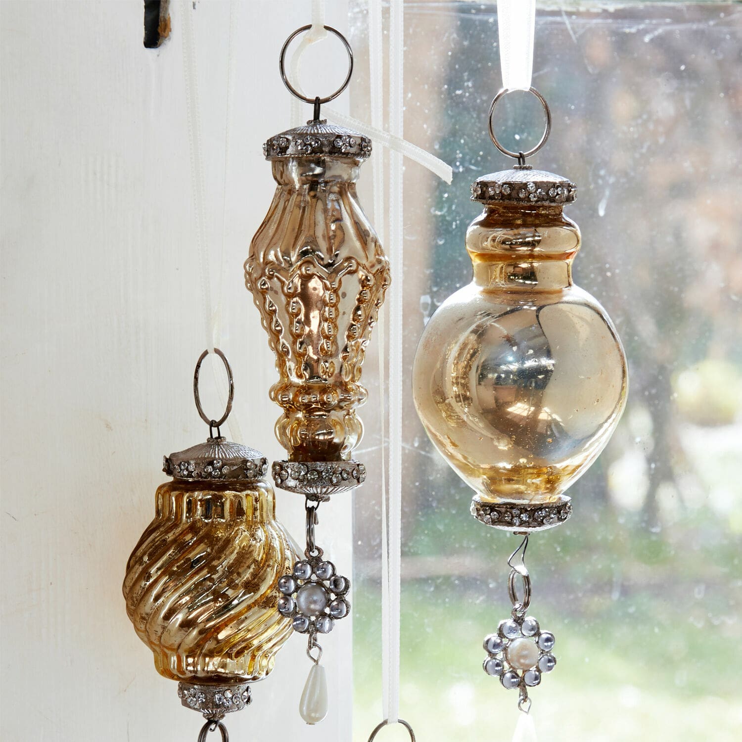 Kerstversiering set van 4 Larme