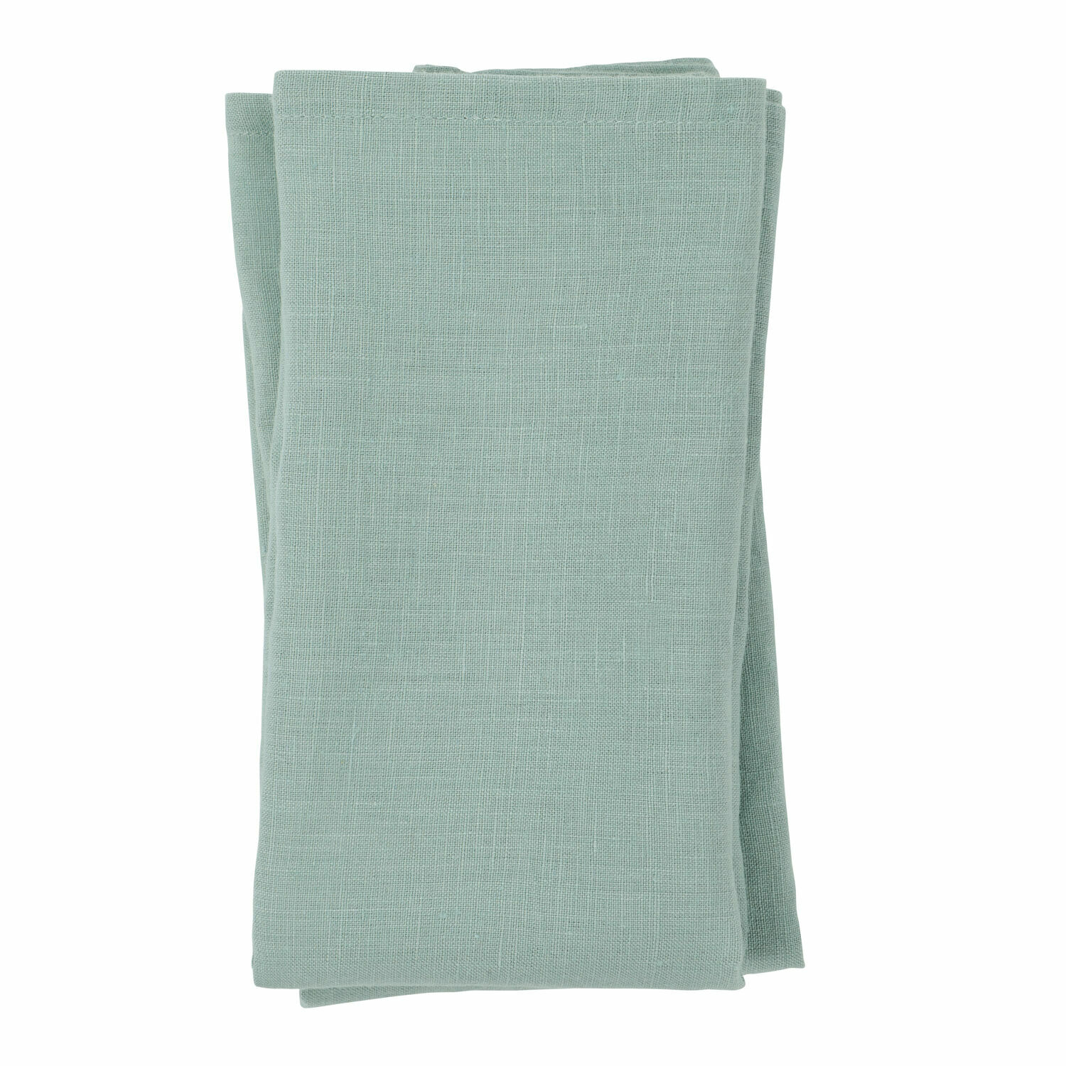 groen Set van 4 groene linnen servetten Ghis, zacht en duurzaam, perfect voor tafeldecoratie
