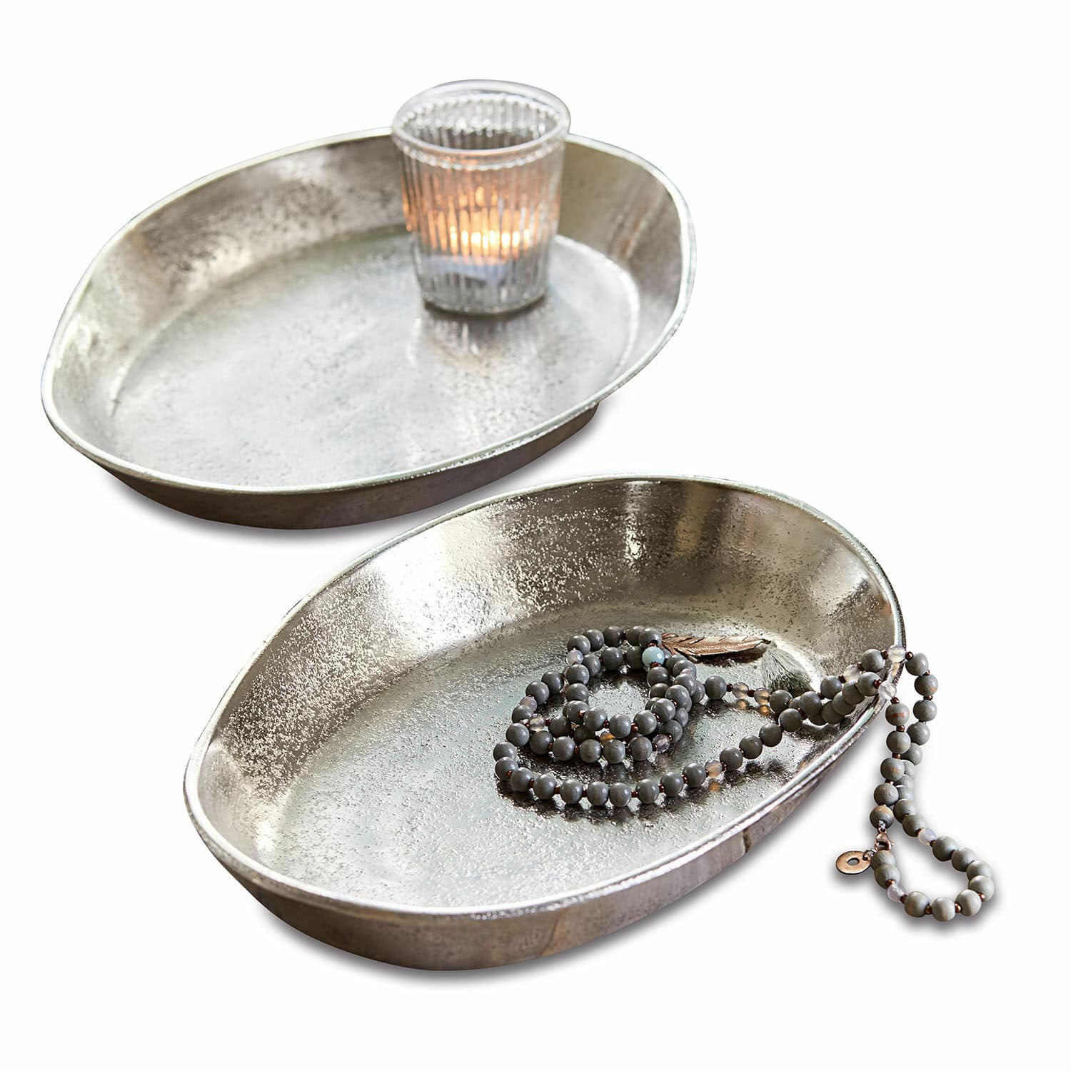 Decoratieve schaal set van 2 Libisie