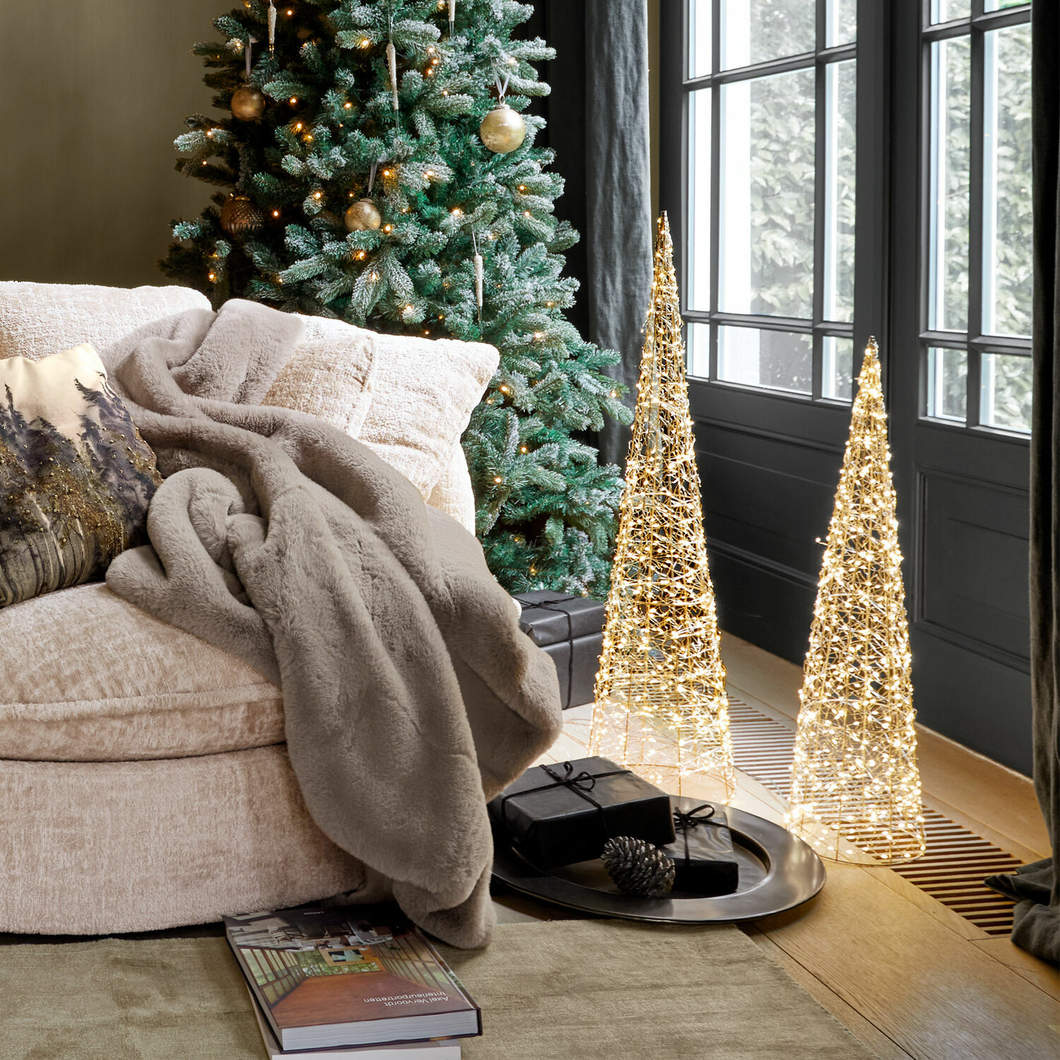 Ledboom set van 2 Oakworth