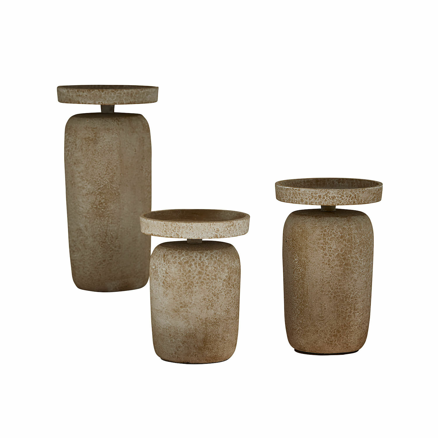 Kaarsenhouder set van 3 Amsley