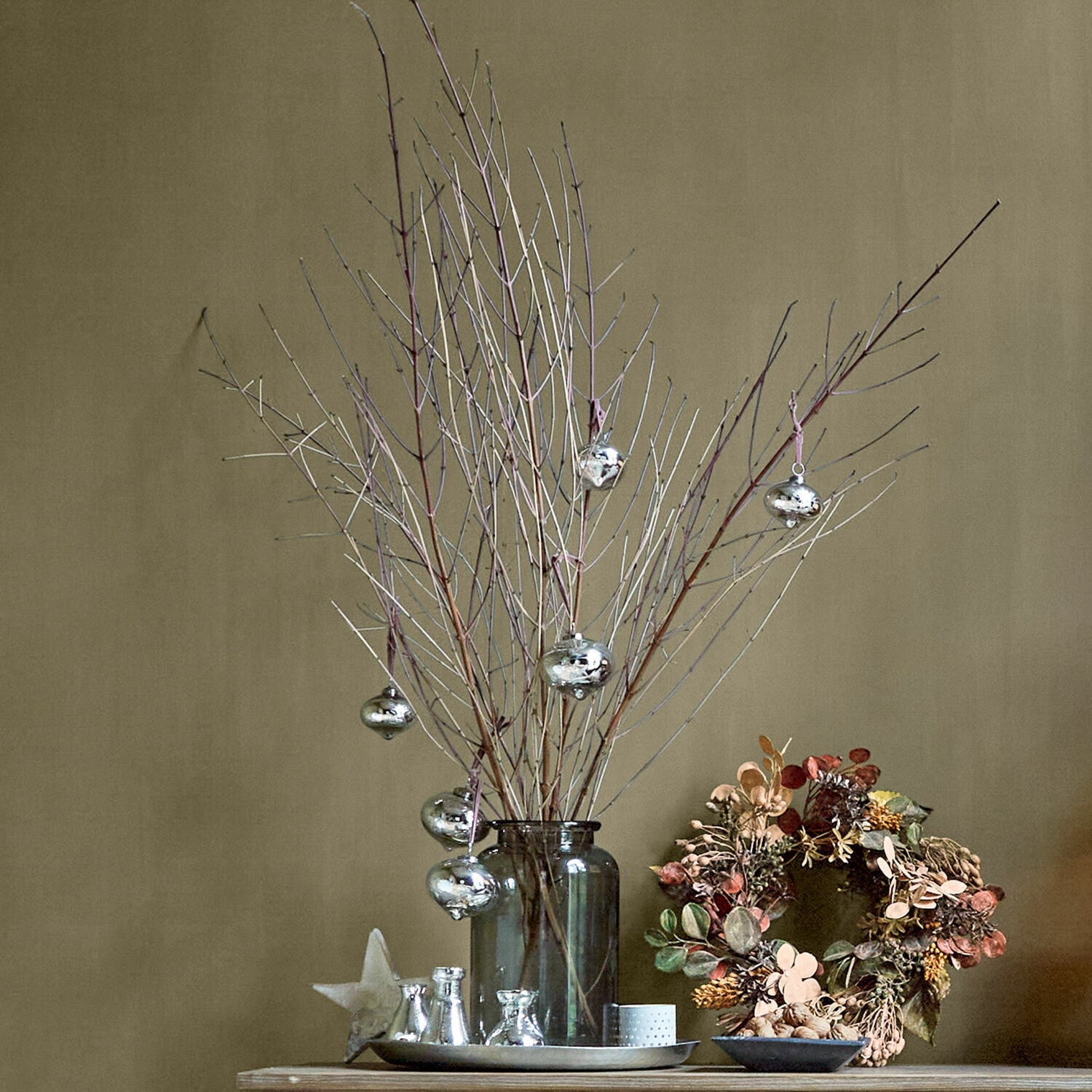 Kerstbal set van 6 Isaulie