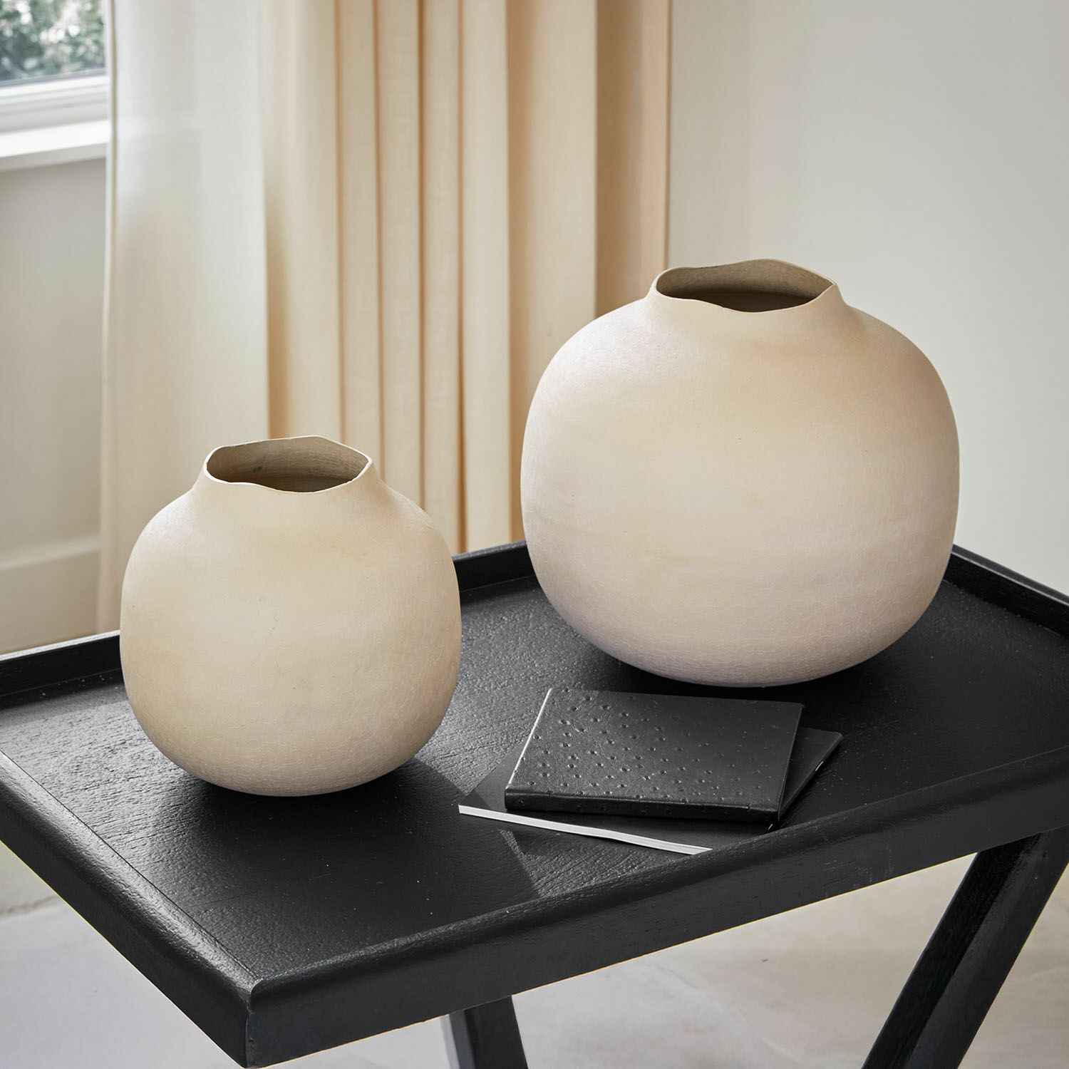 Vaas set van 2 Fleurons