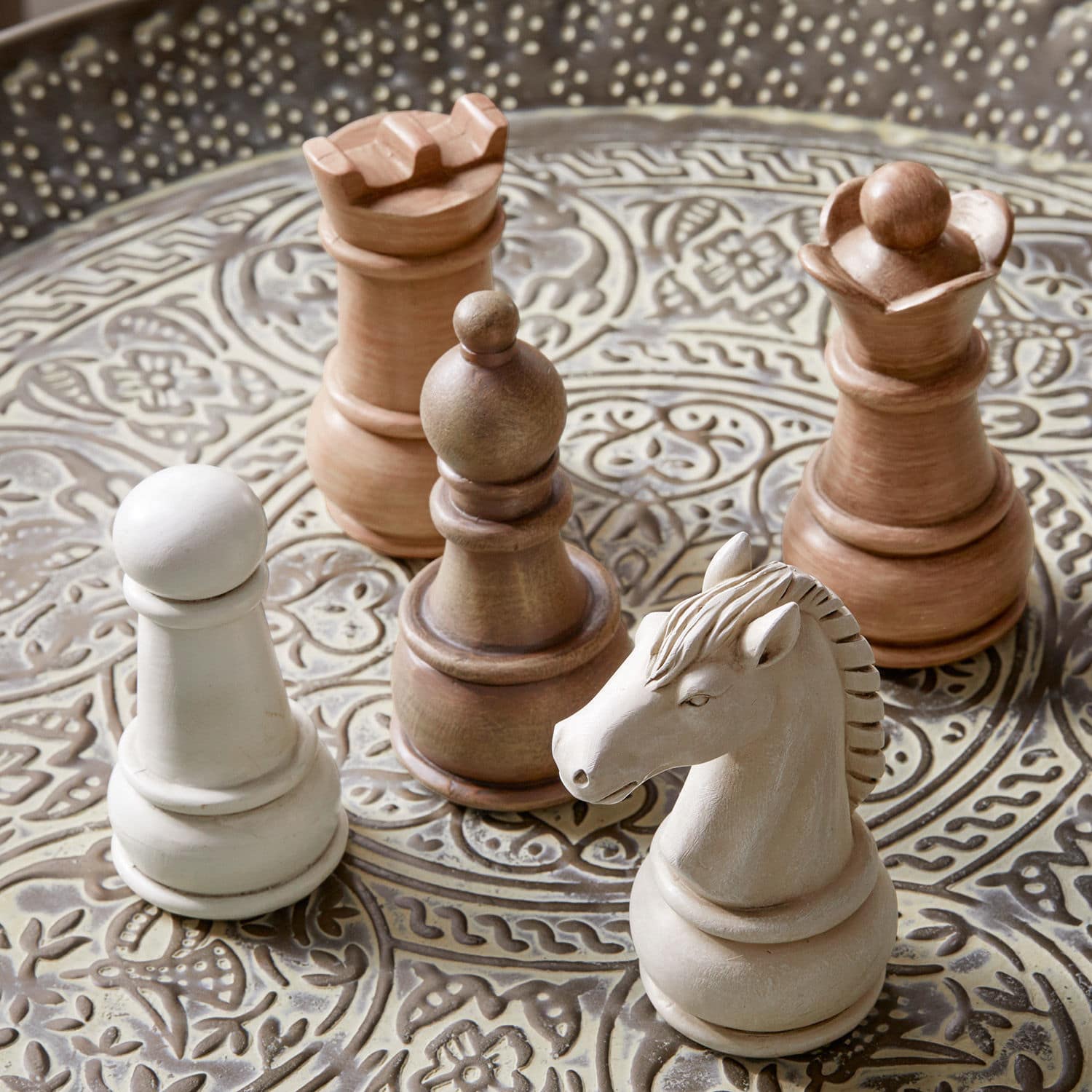 Schaakfiguur set van 5 Chess