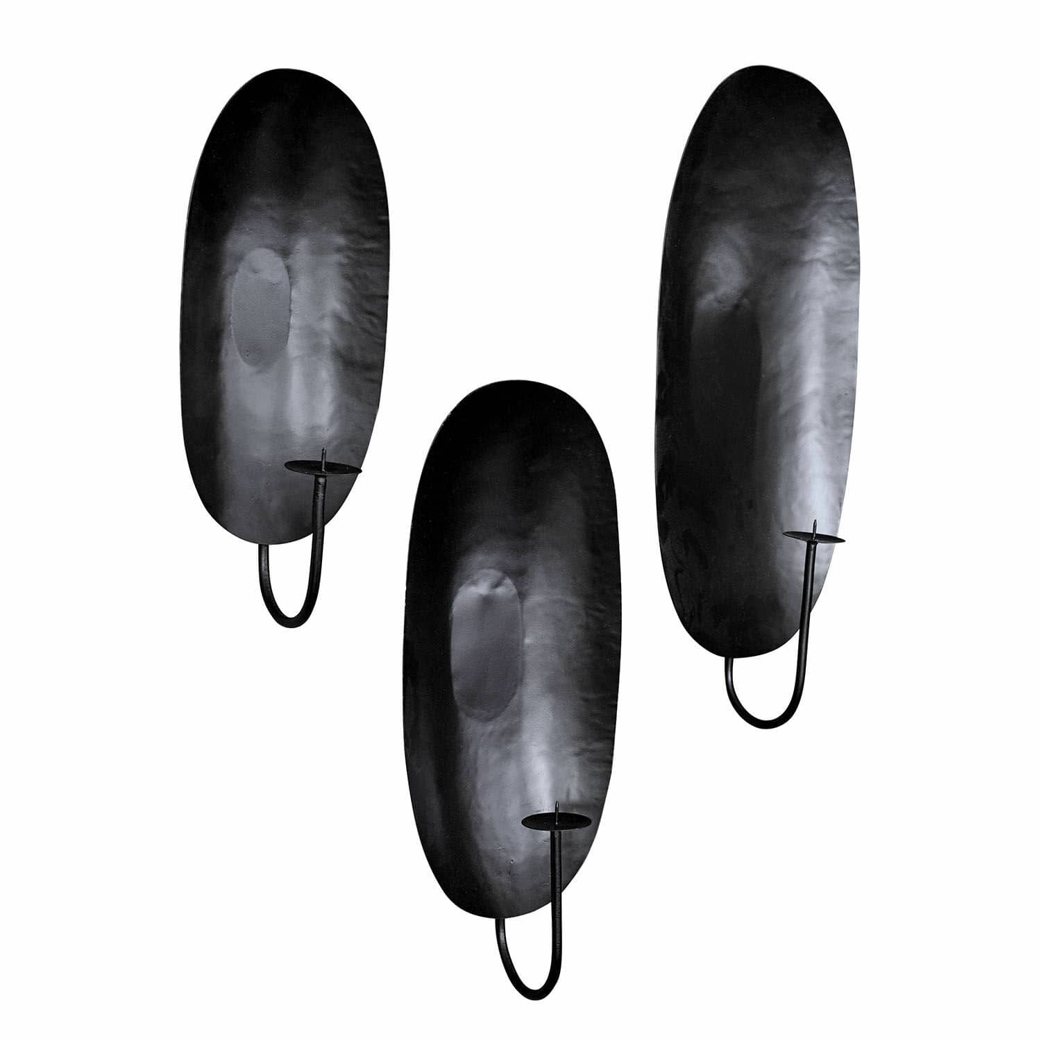Wandkaarsenhouder set van 3 Lappion